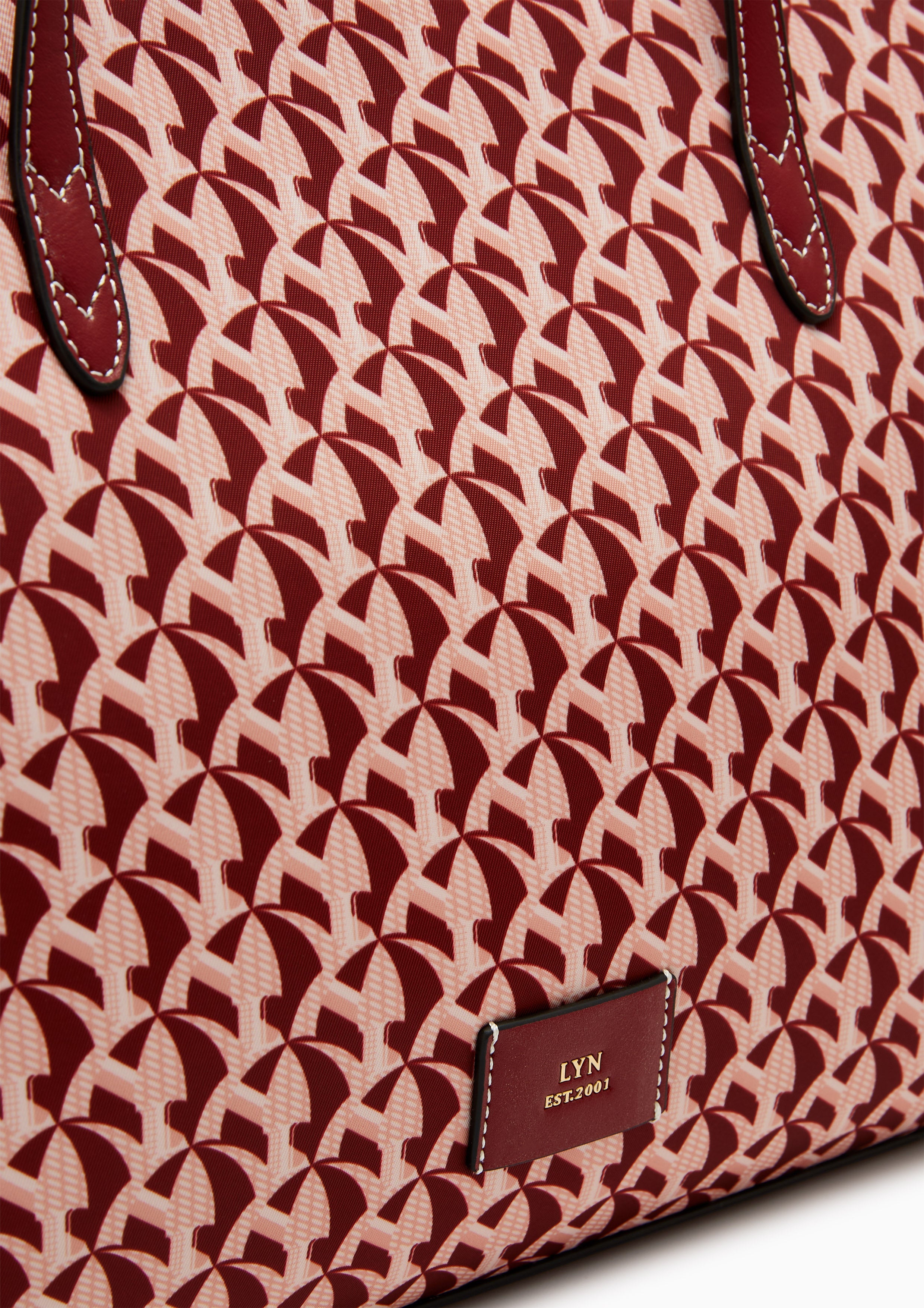 Solanory L Tote Bag - Dark Red