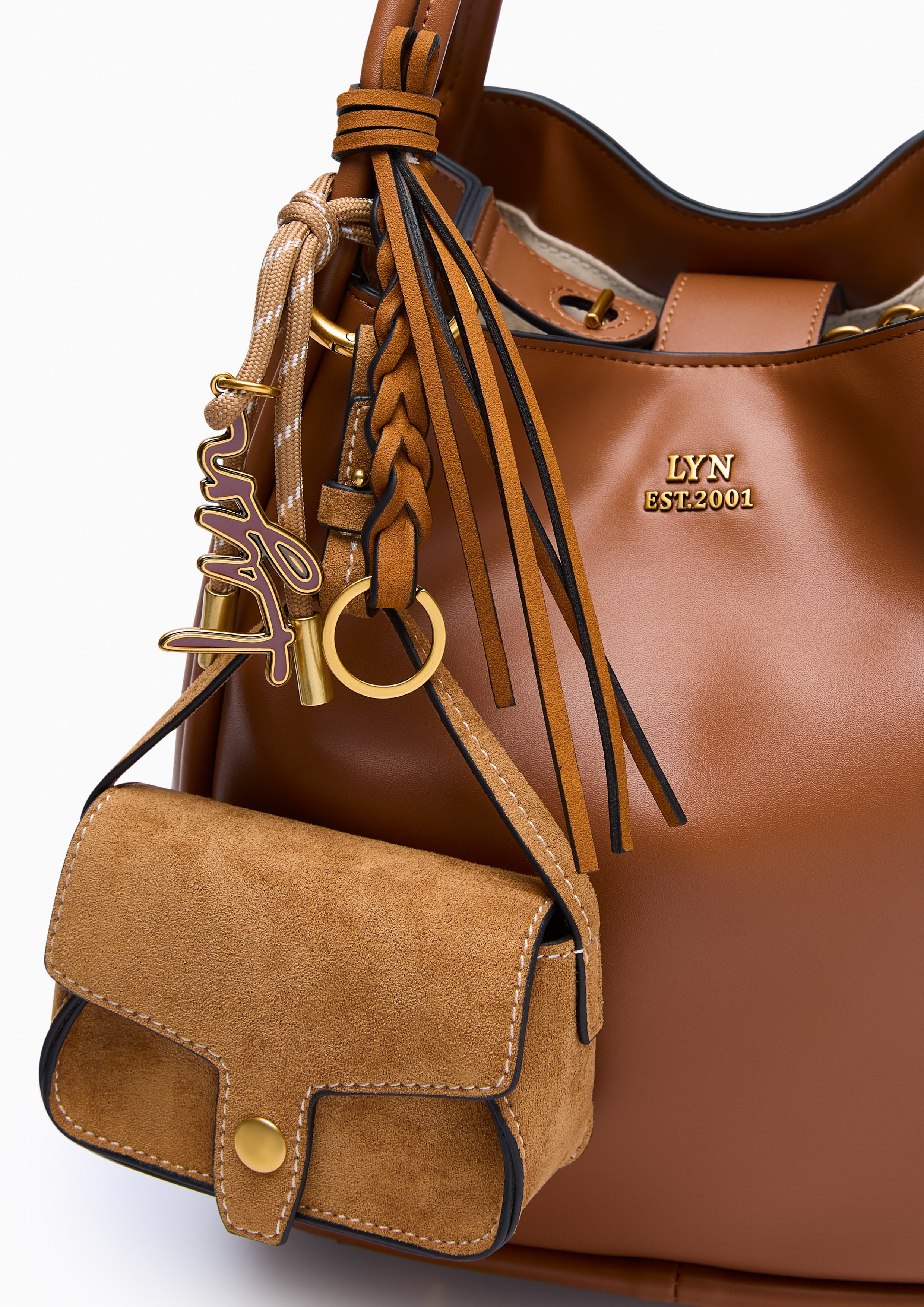 Moria L  Tote Bag - Tan