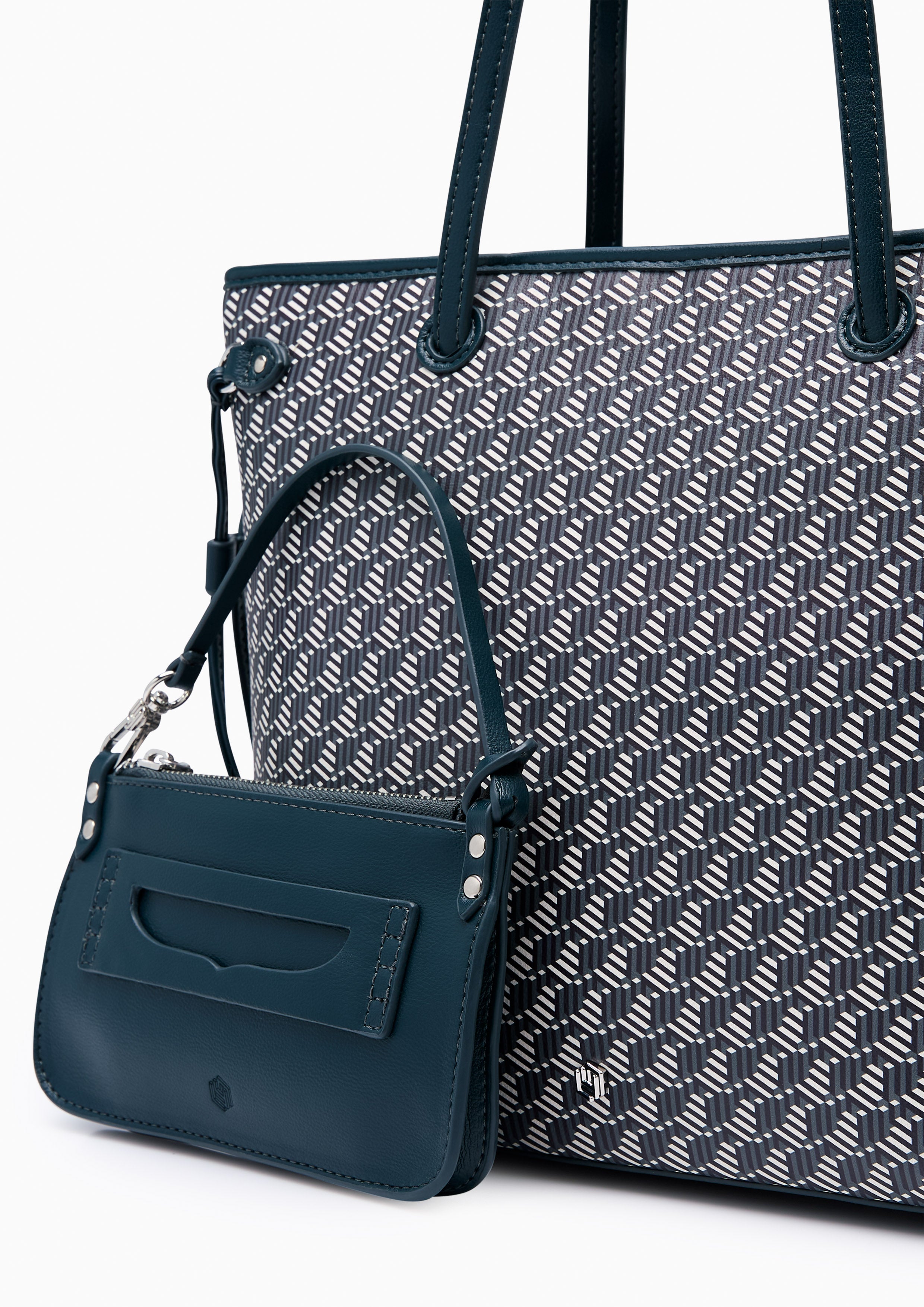Milton Infinite L Tote Bag - Dark Green