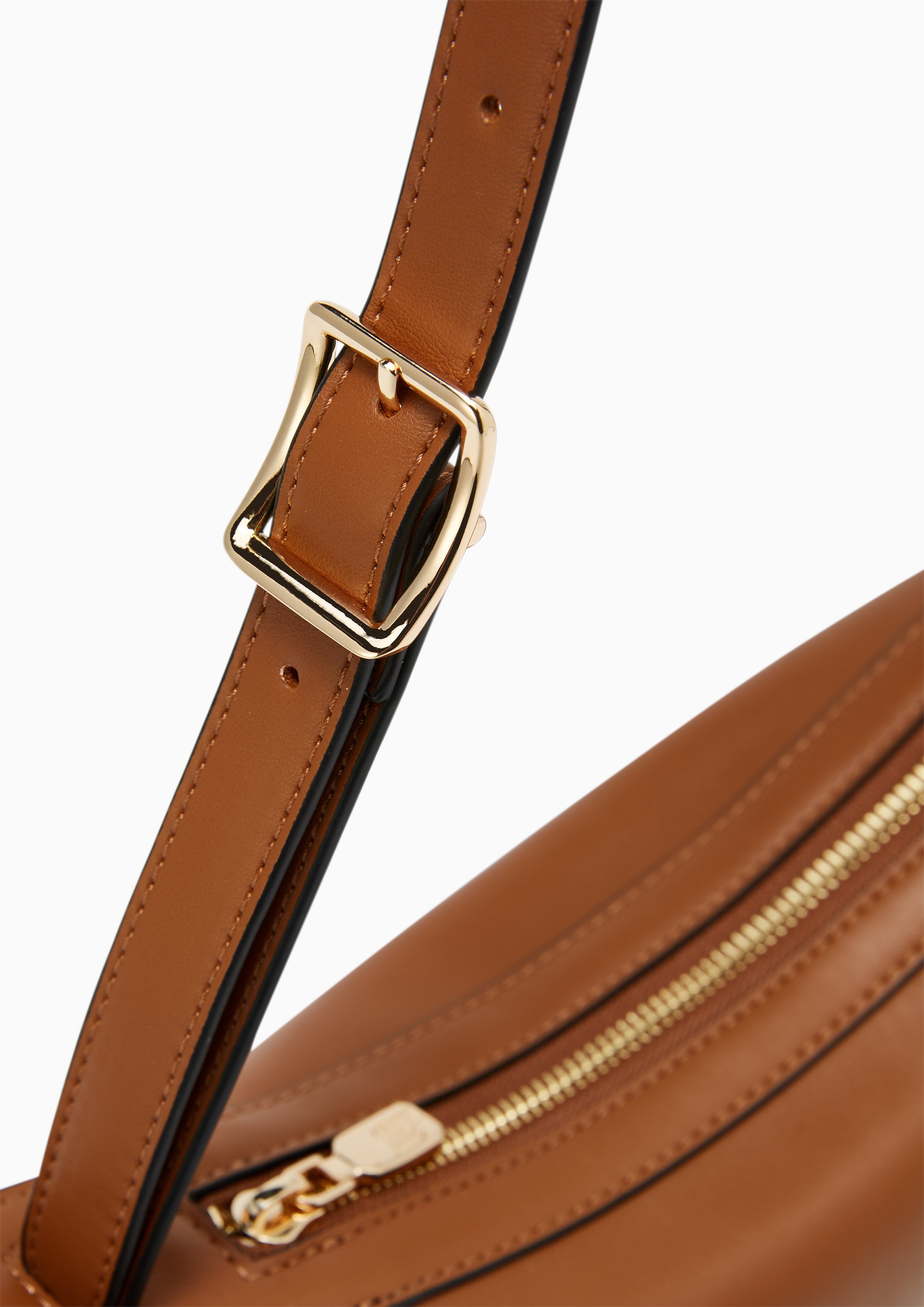 Terracotta Infinite M Shoulder Bag - Brown