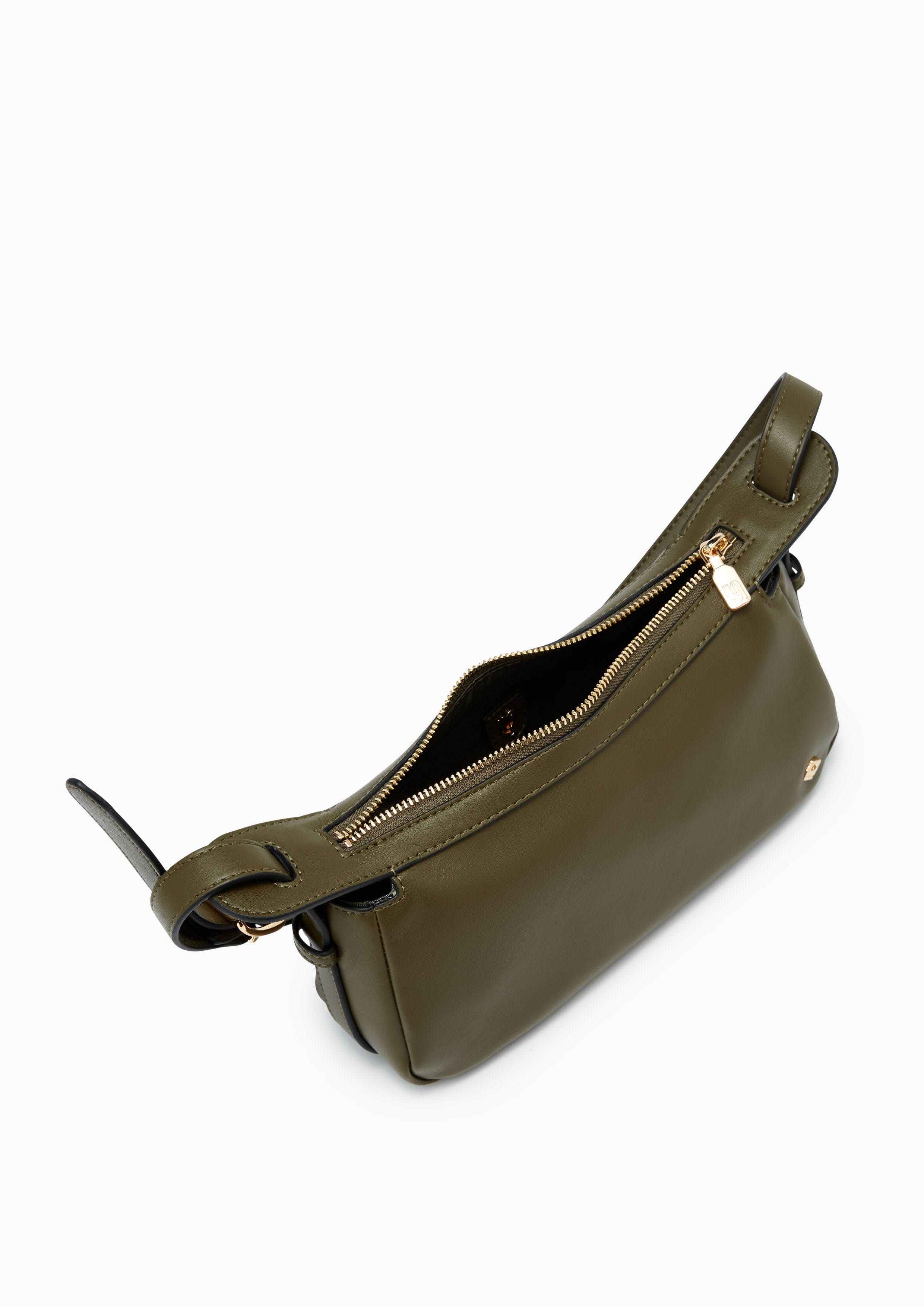Terracotta Infinite M Shoulder Bag - Dark Green