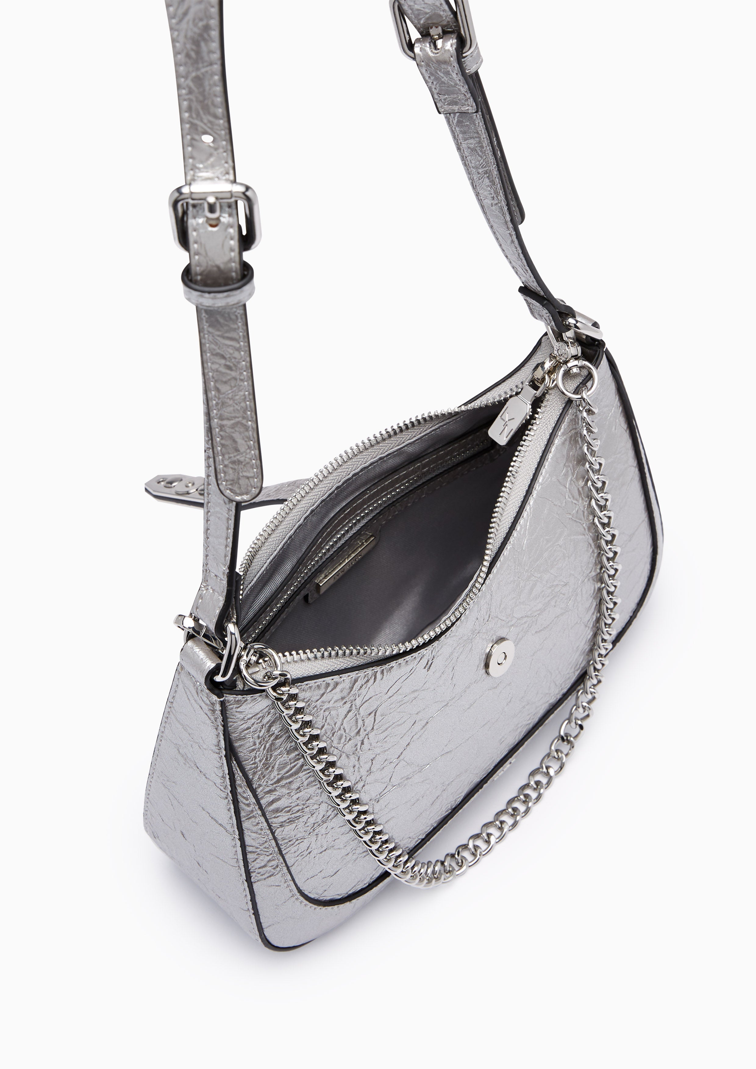 Re-Edit Ureka Shoulder Bag - Silver