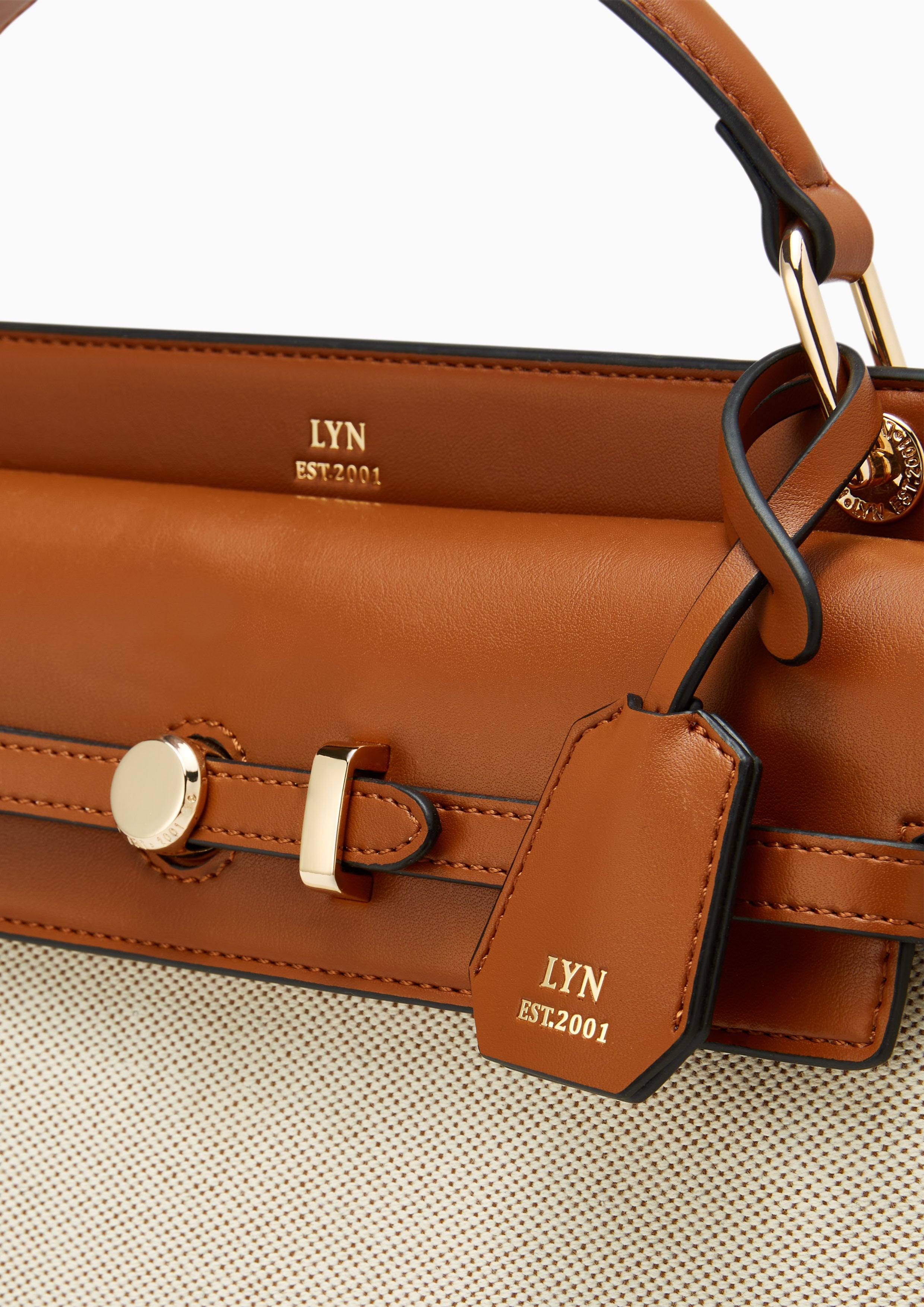 Re-Edit Anderson Ease Top L Handbag - Tan