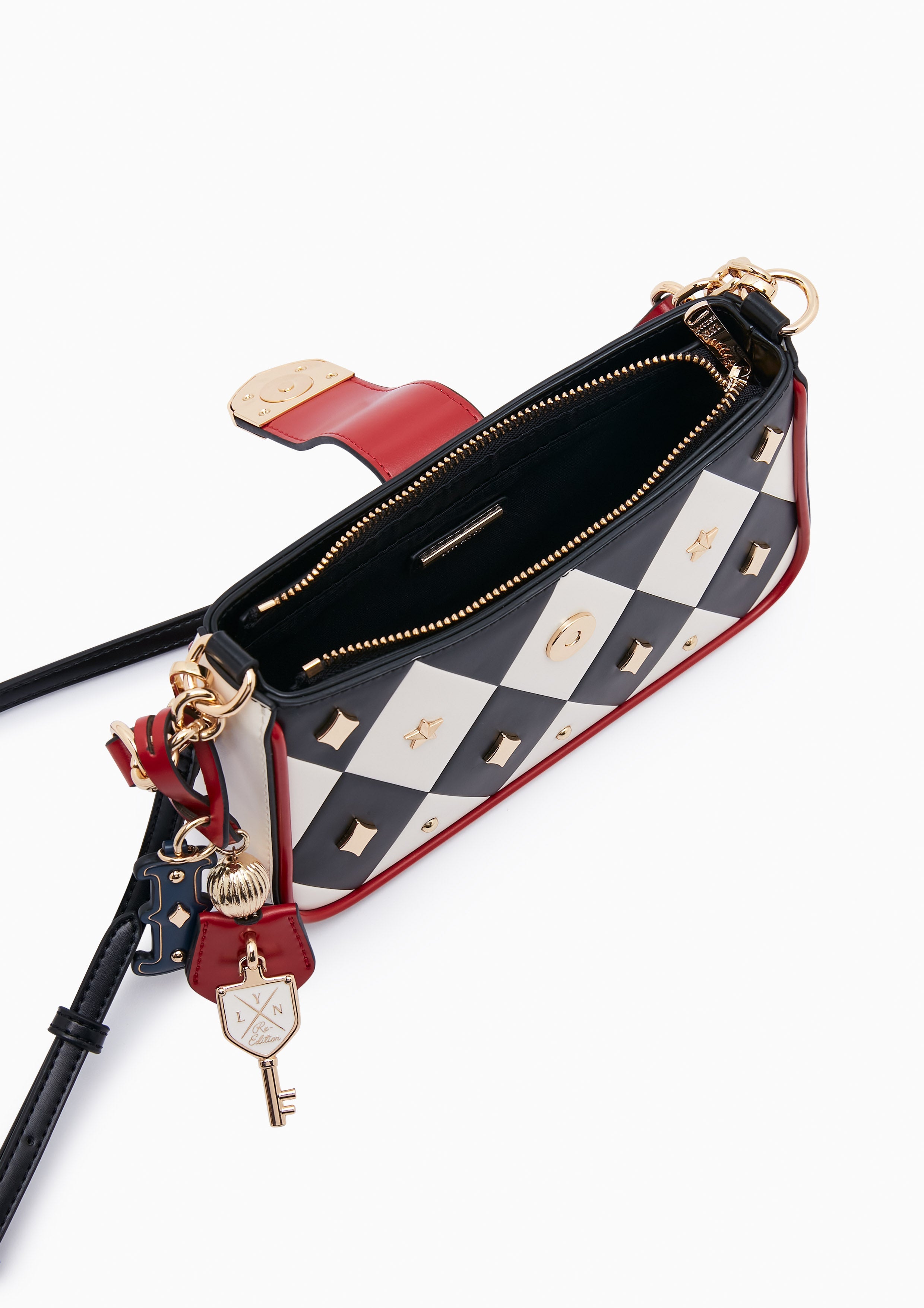 Re-Edit Wonder Ray S Shoulder Bag - Black Variation 2