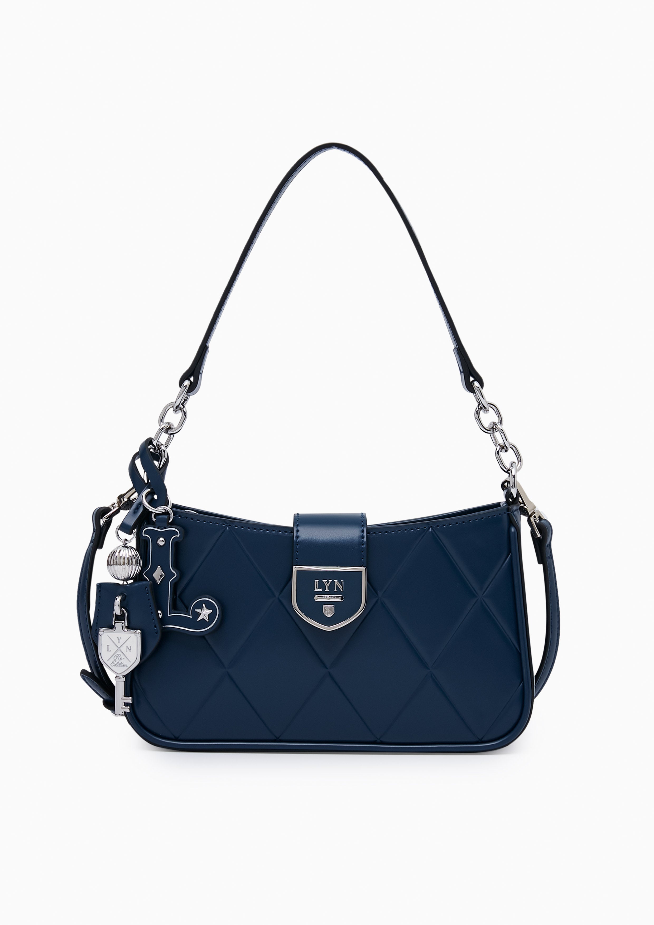 Re-Edit Wonder Ray S Shoulder Bag - Navy