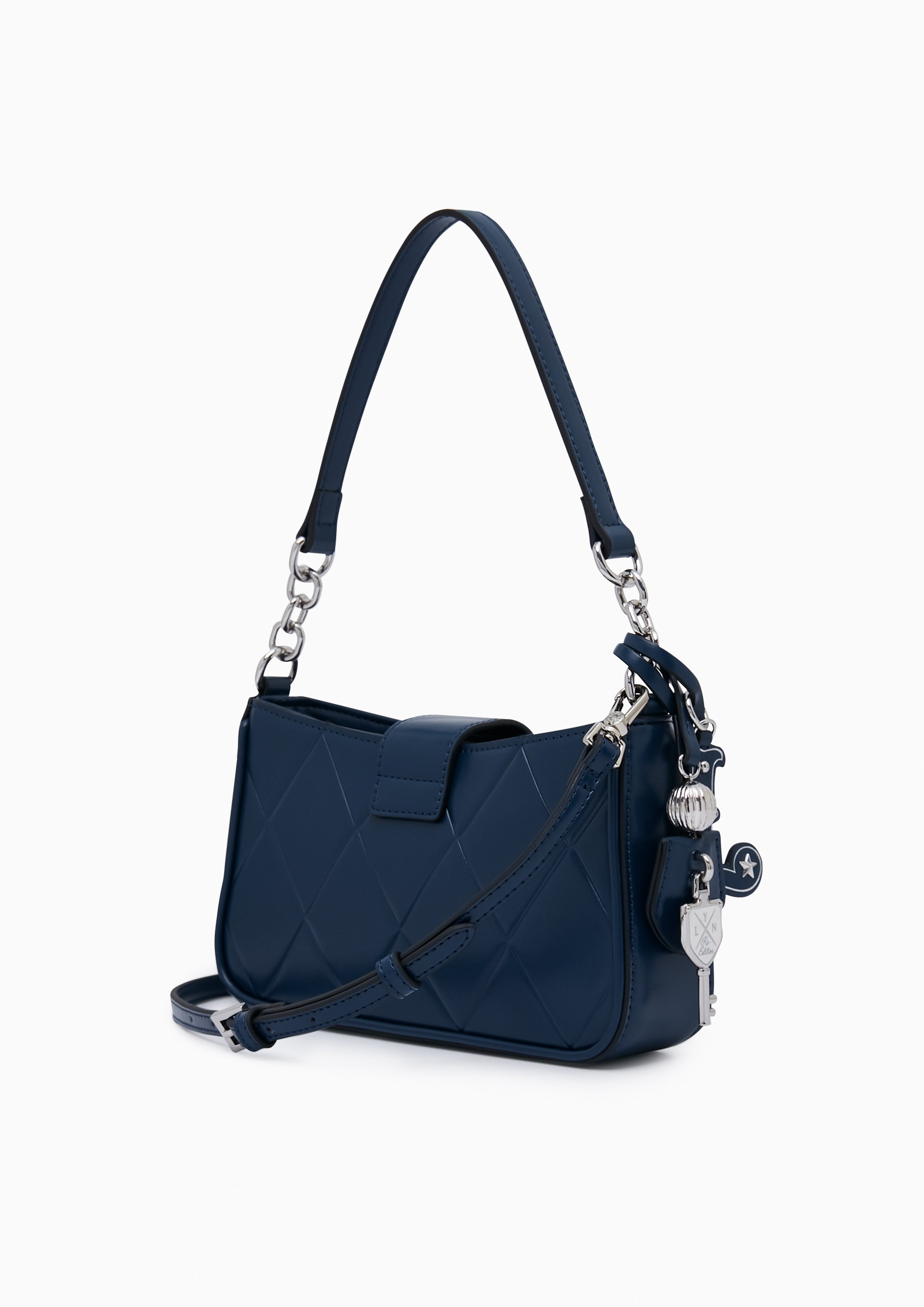 Re-Edit Wonder Ray S Shoulder Bag - Navy