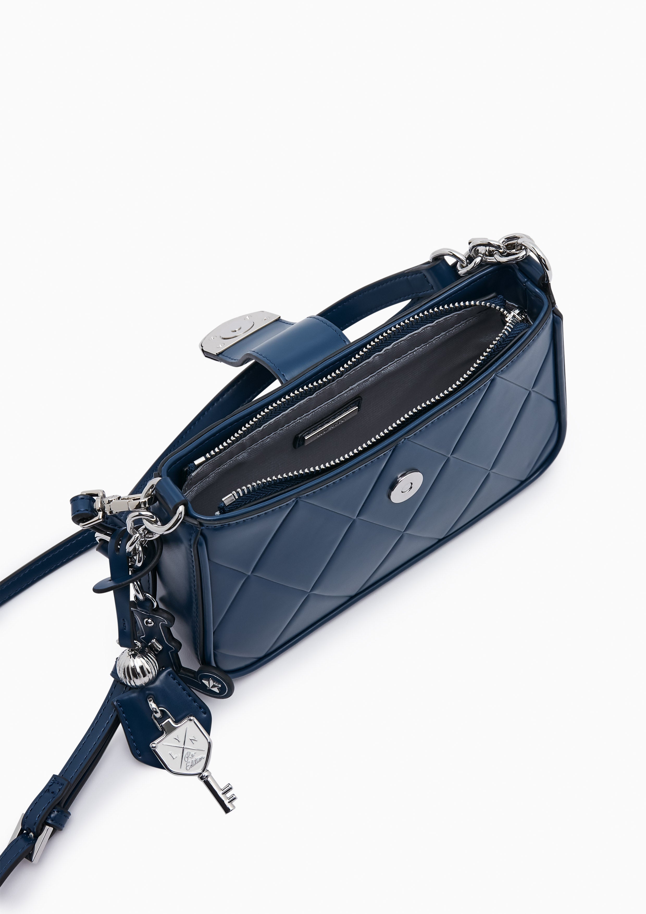 Re-Edit Wonder Ray S Shoulder Bag - Navy