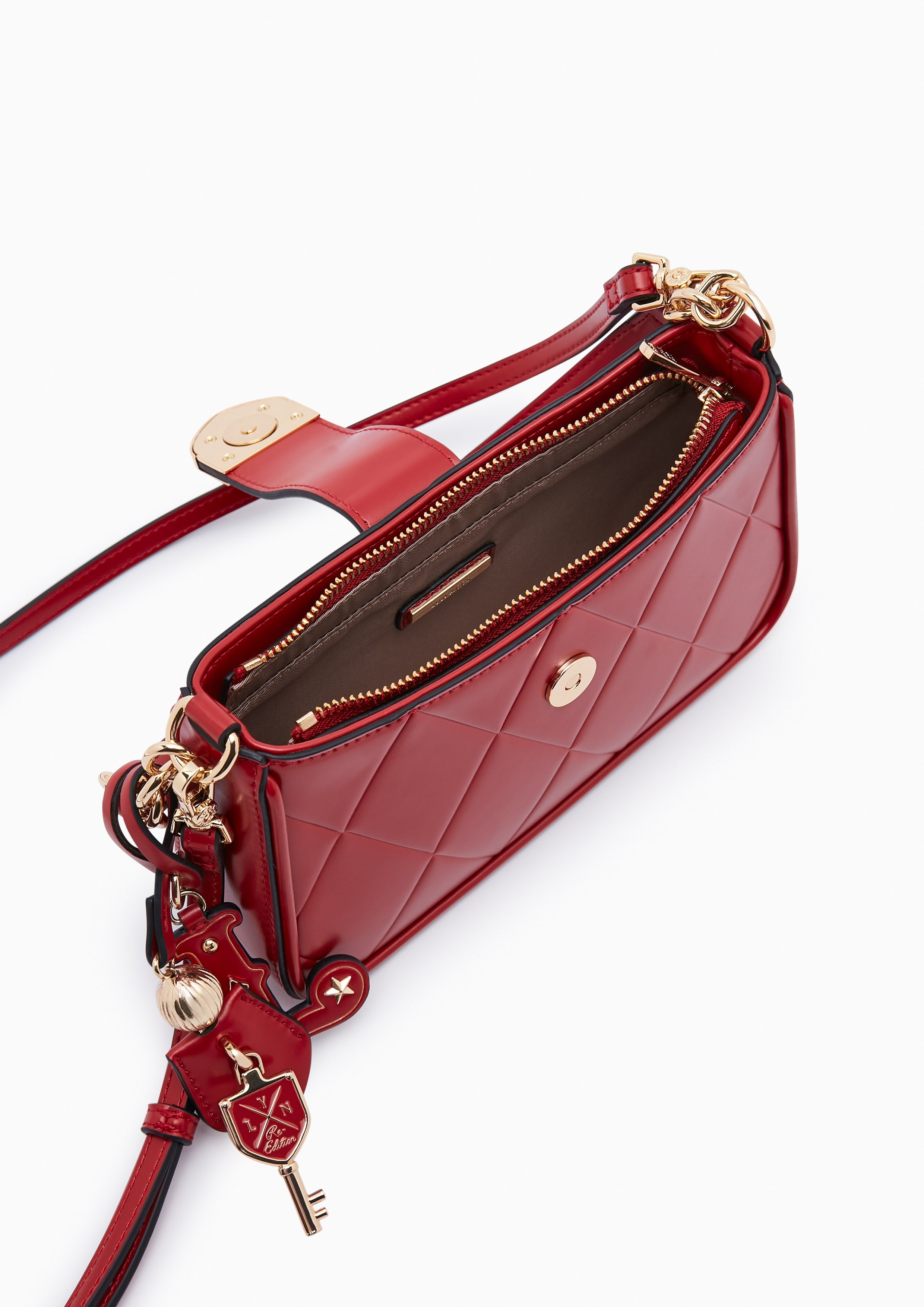 Re-Edit Wonder Ray S Shoulder Bag - Red
