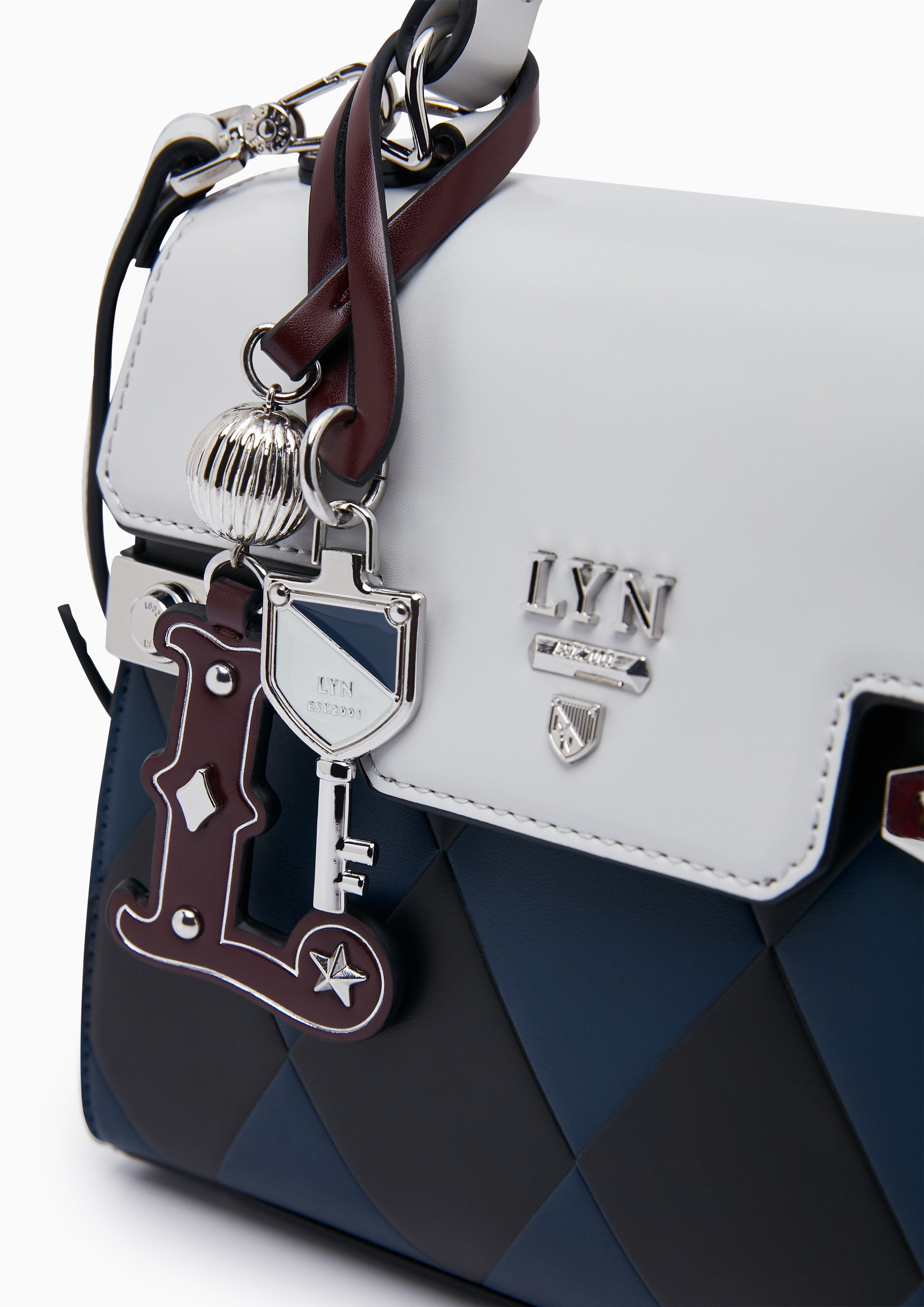 Re-Edit Wonder Top S Handbag - Blue Variation 2