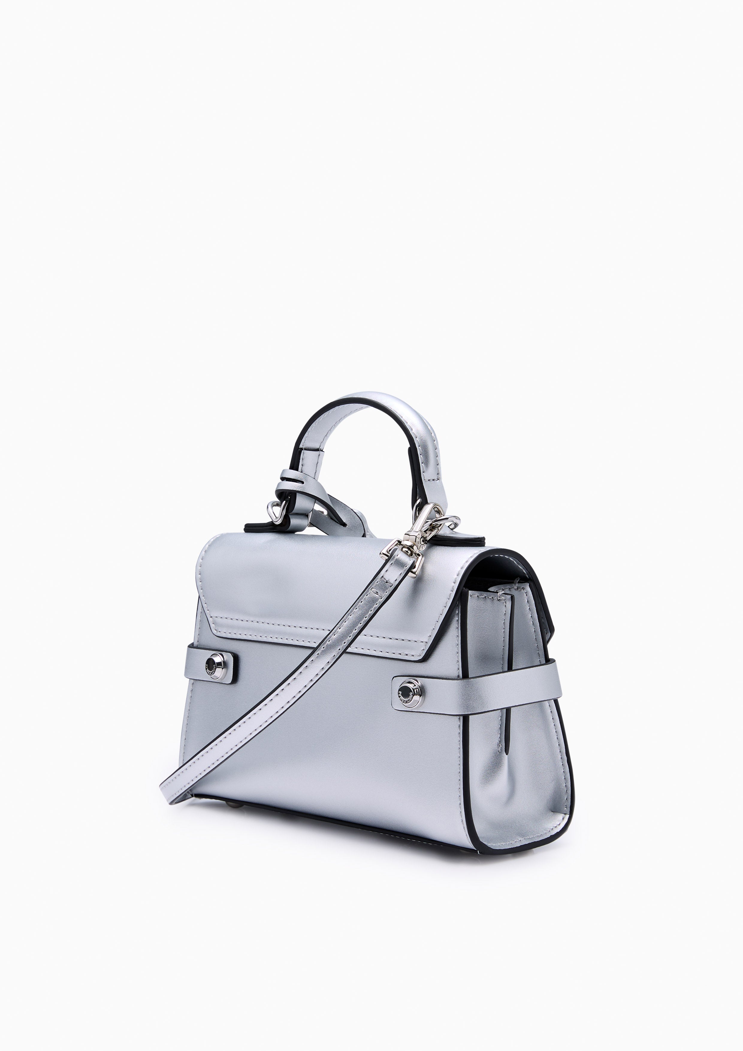 Fineness Reedition Xs Crossbody Bag - Silver