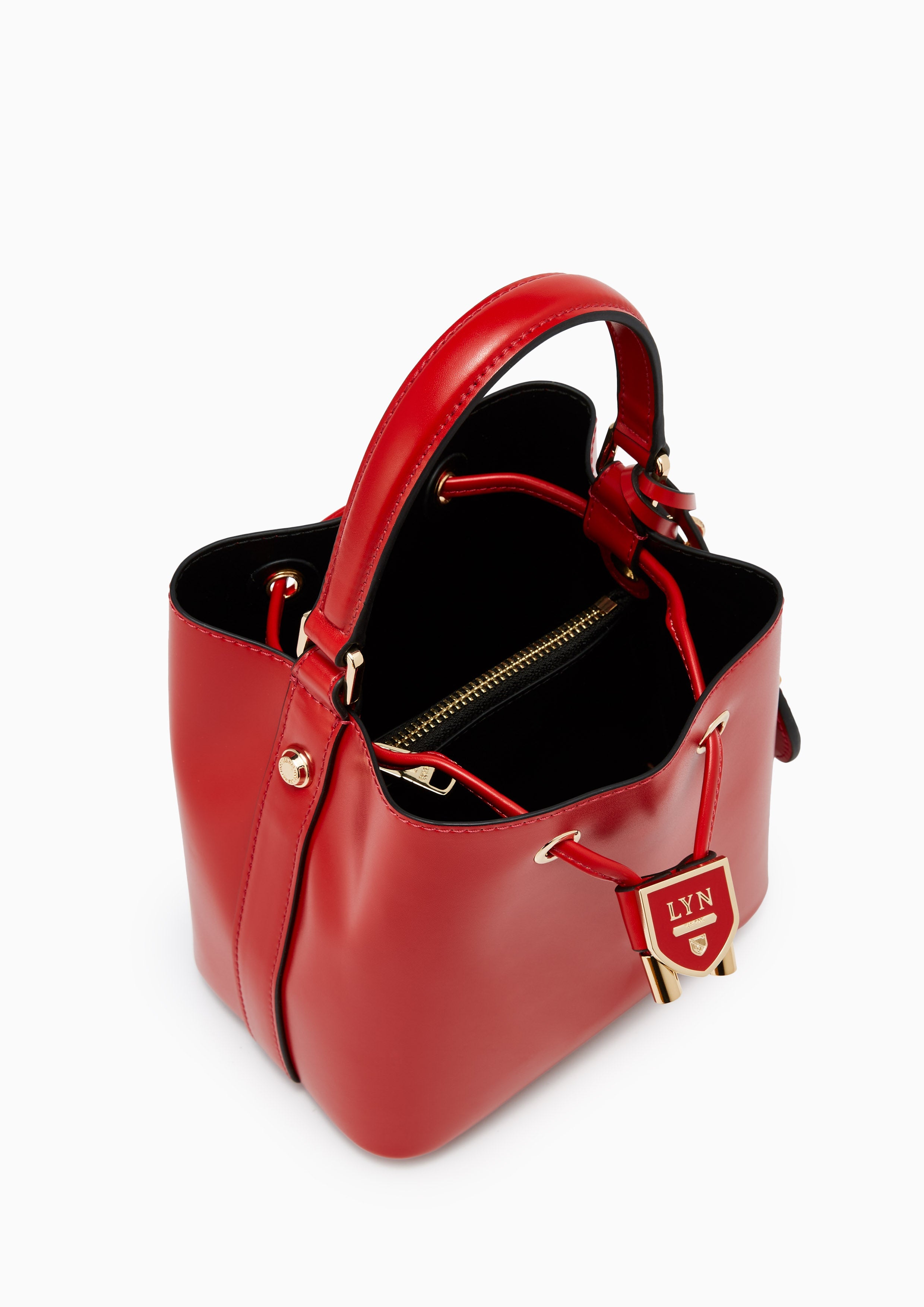 Re-Edit Bauhaus Bucket Bag - Red