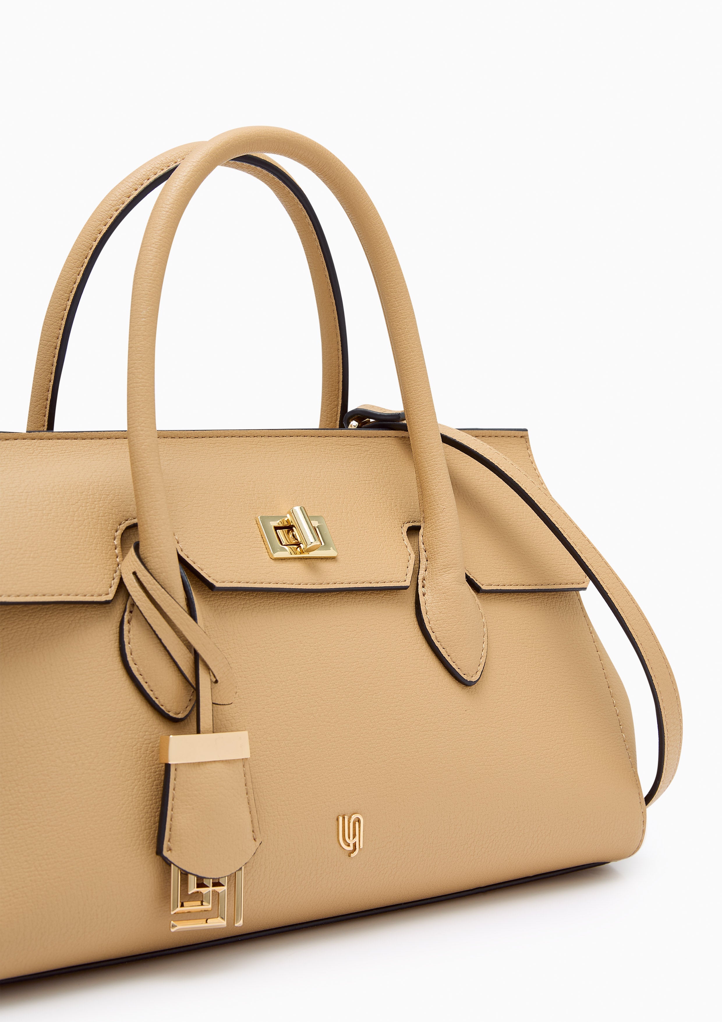 Sydney Infinite Top Handle M Handbag - Beige