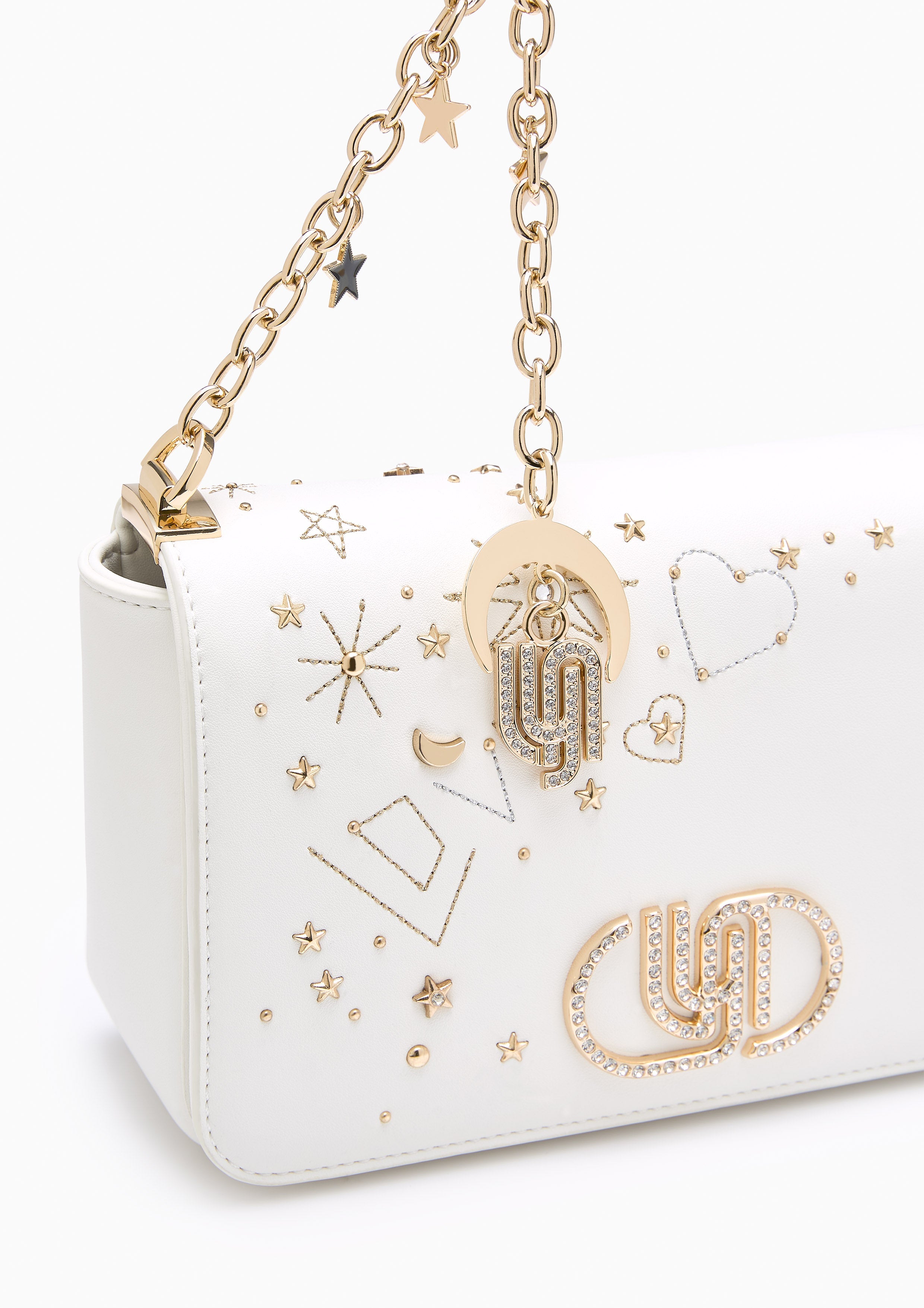 Cosmic Moon Infinite Love Crossbody Bag - Ivory