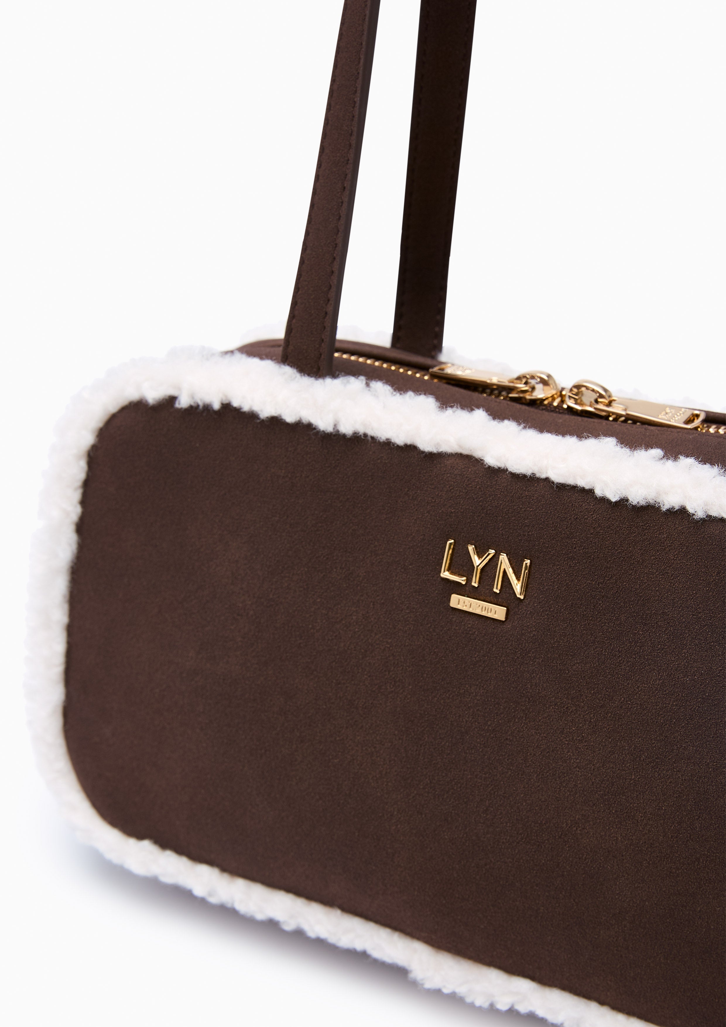 Megan Pola M Shoulder Bag - Dark Brown