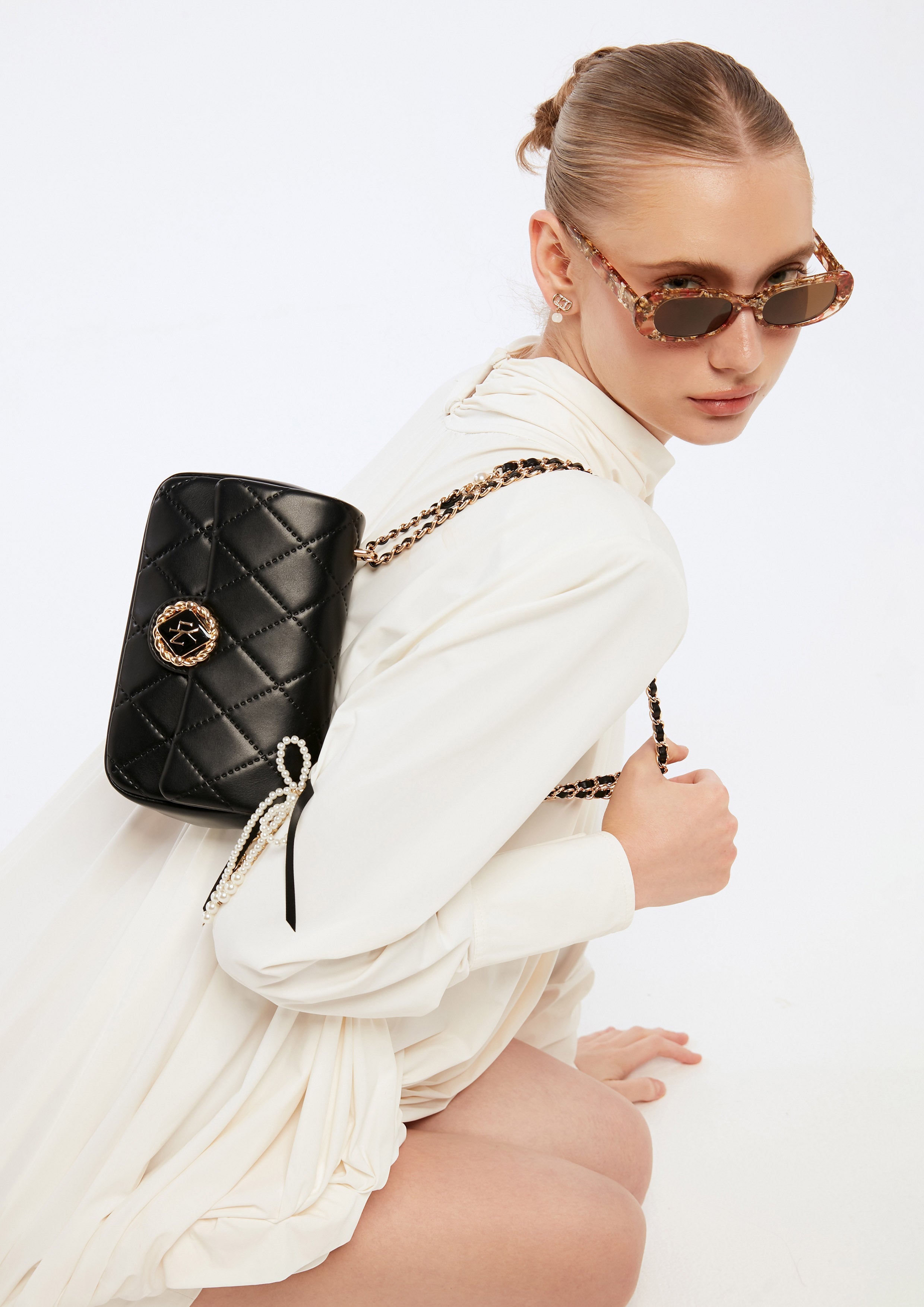 Nico S Crossbody Bag - Black