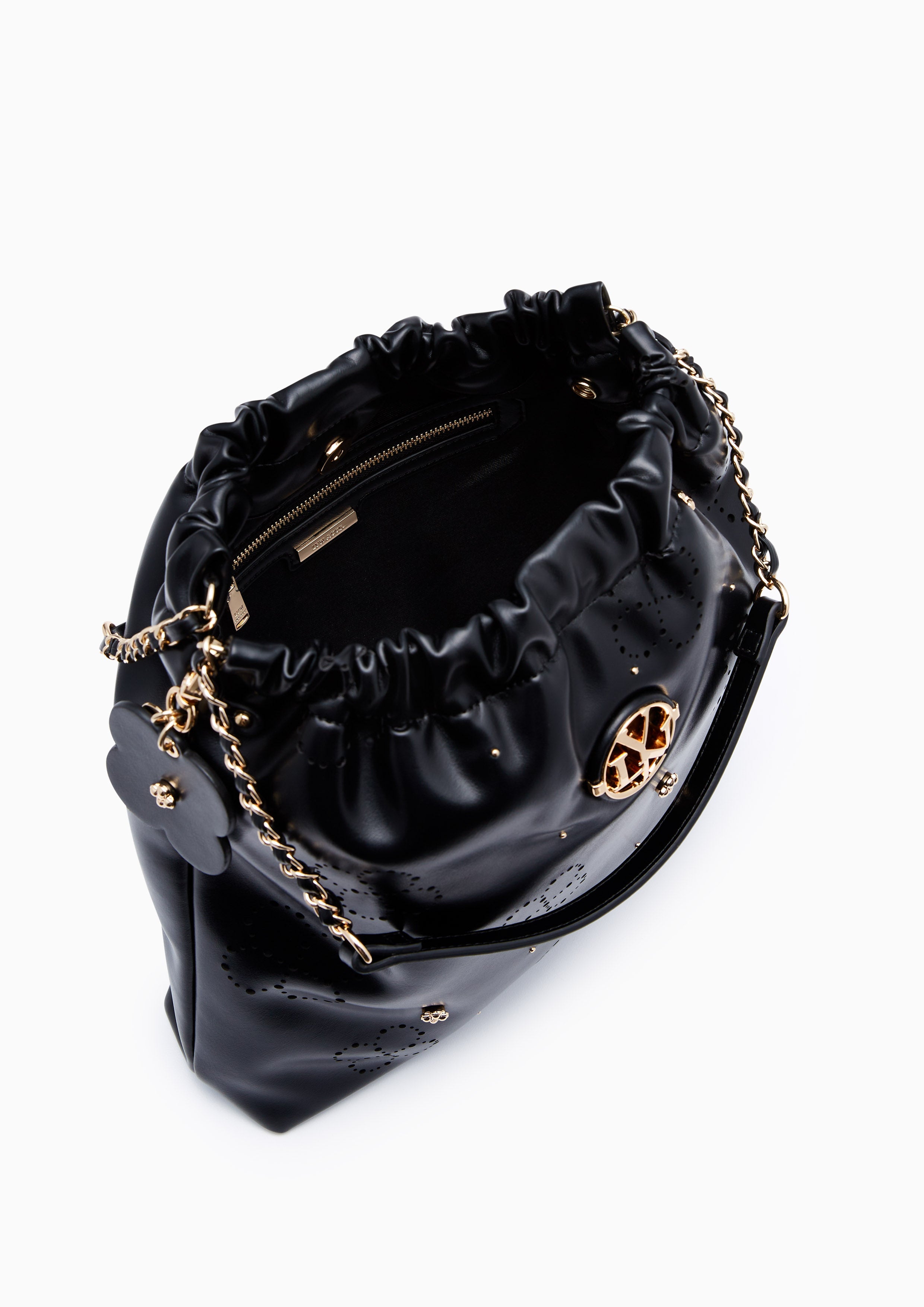 Fontia Fumi M Shoulder Bag - Black
