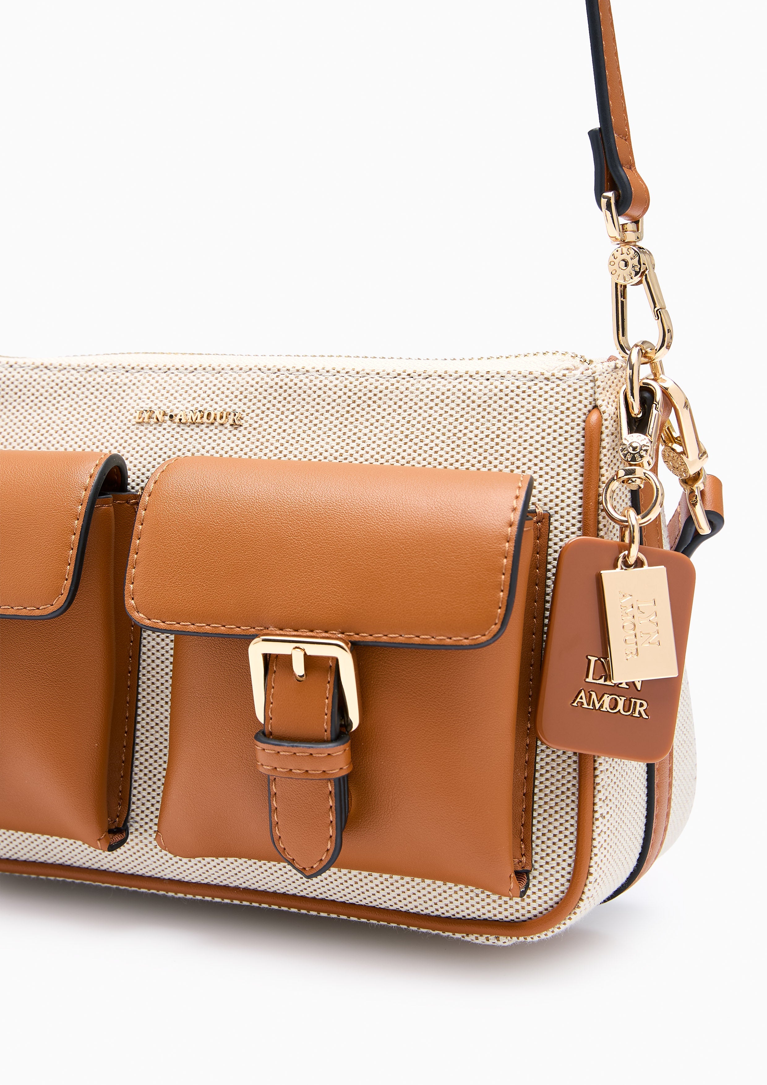 Mila S Shoulder Bag - Tan