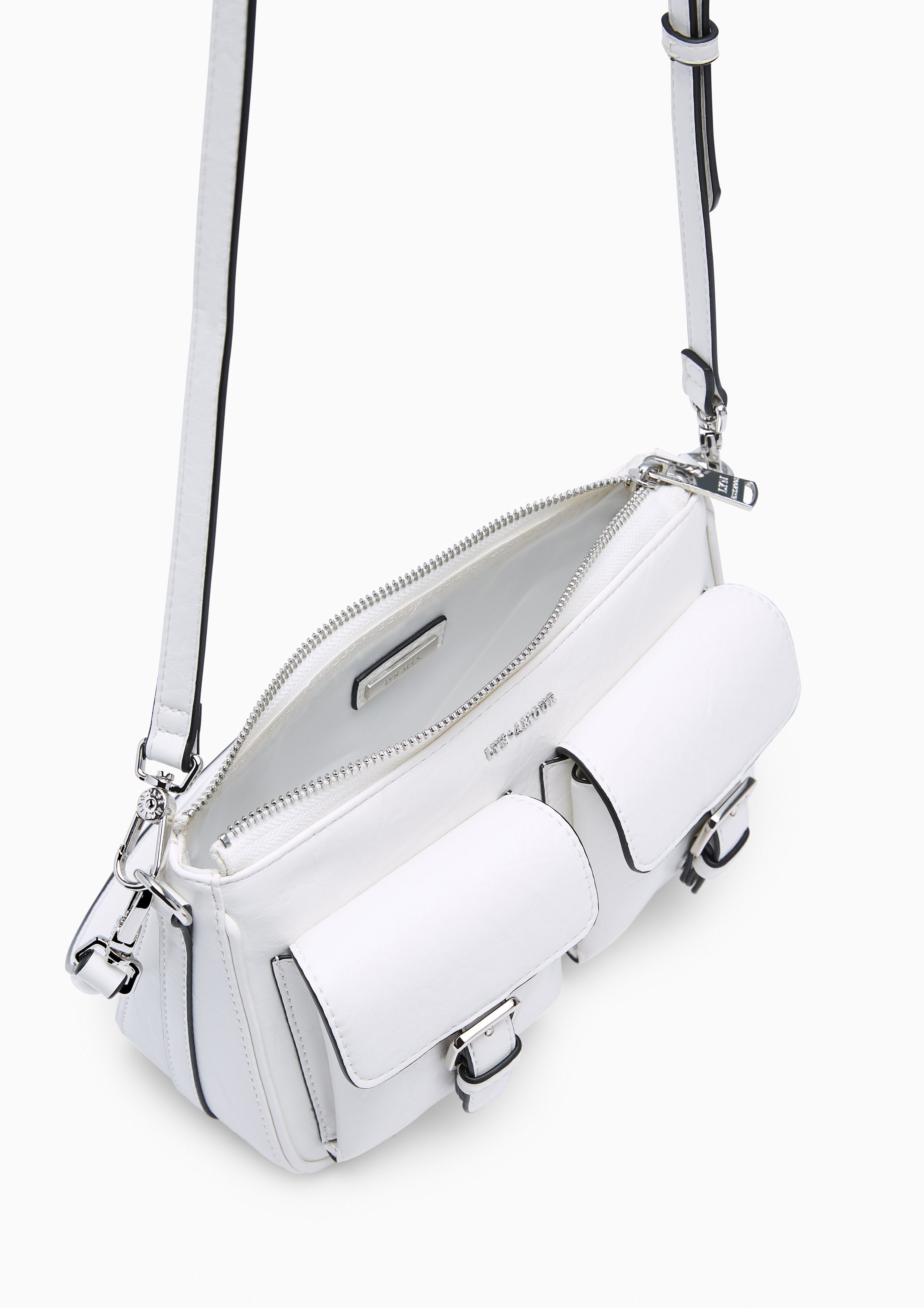 Mila S Shoulder Bag - White