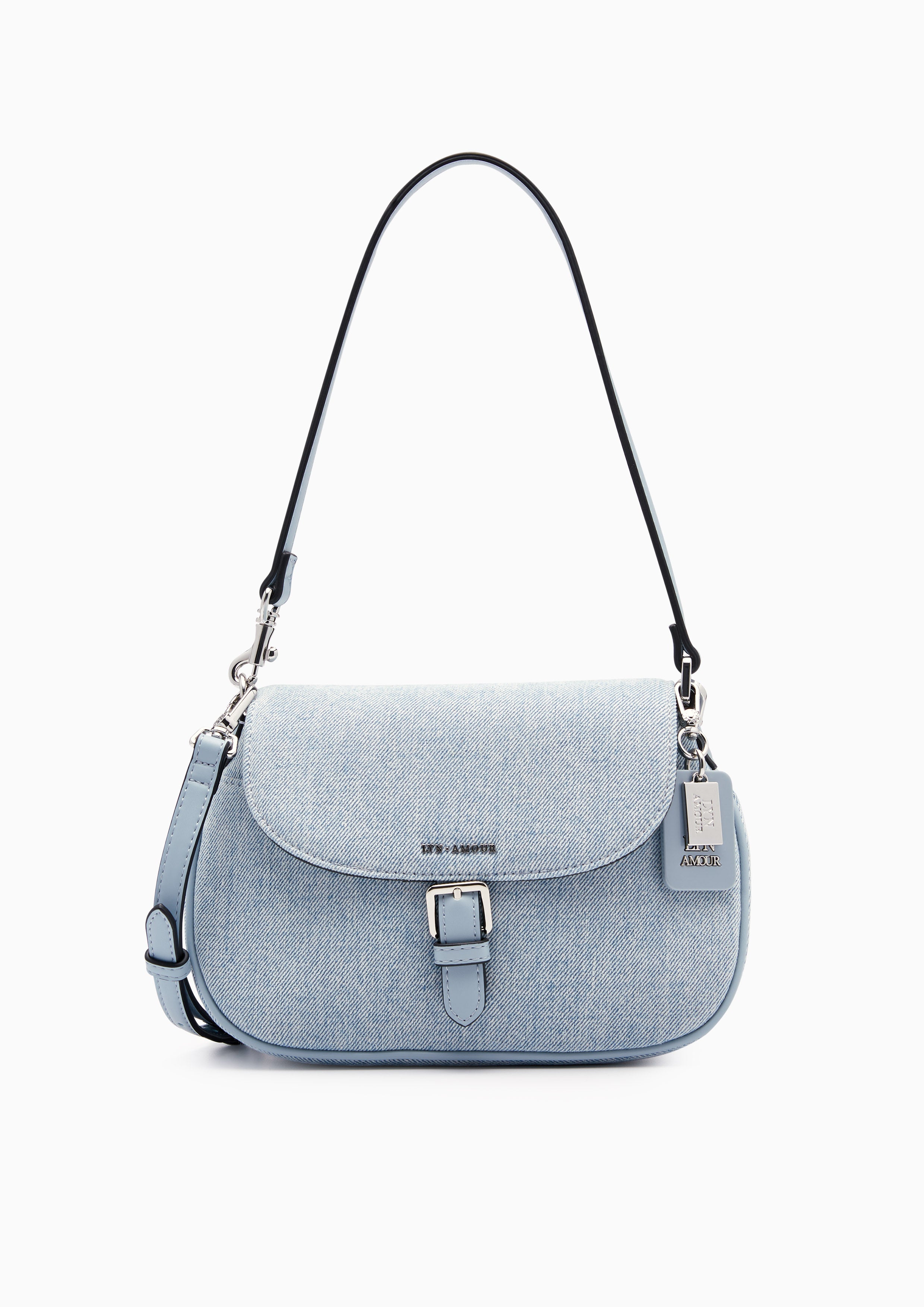 Mila Mini Shoulder Bag - Blue Variation 2
