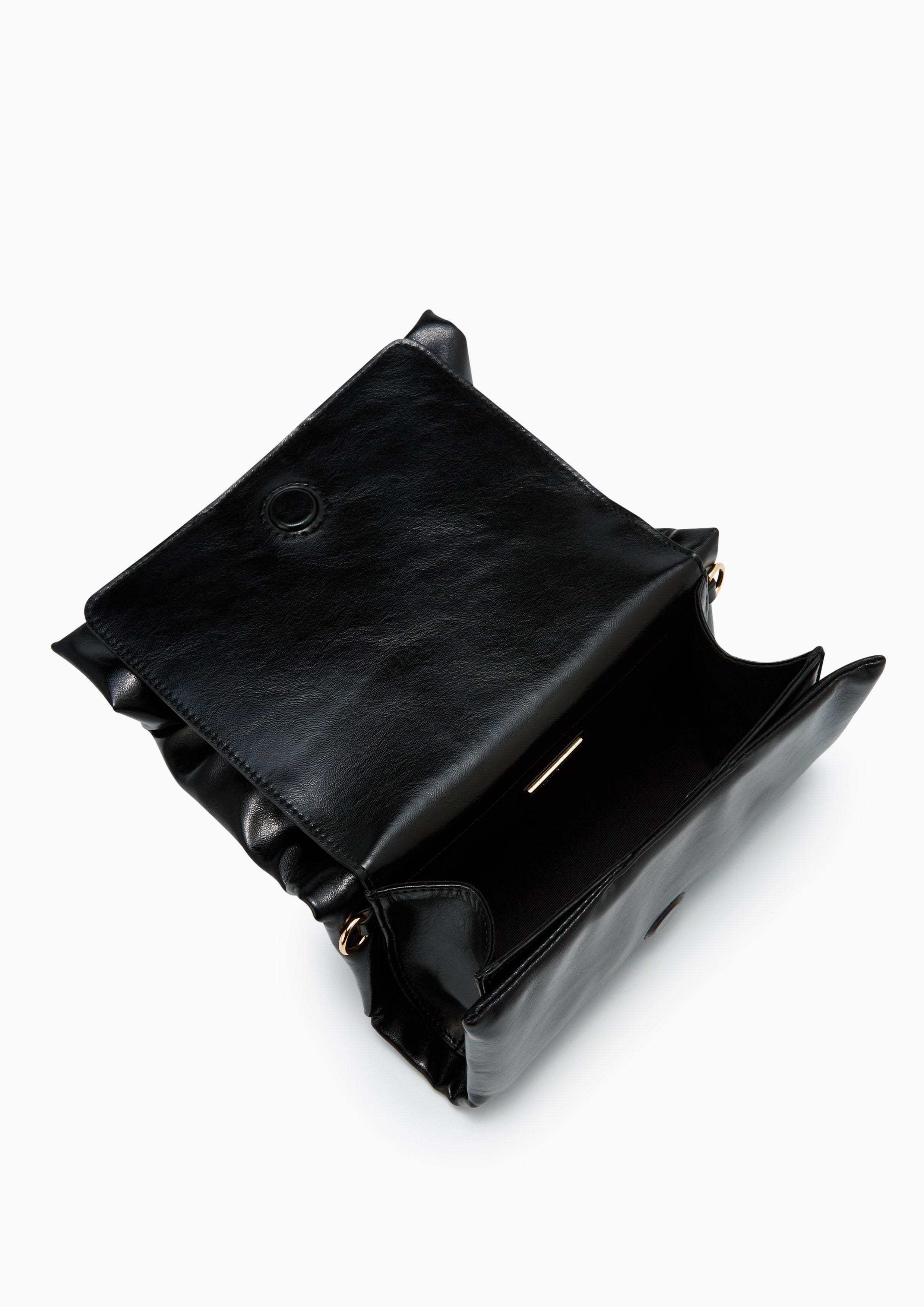 Yuki Clutch Crossbody Bag - Black
