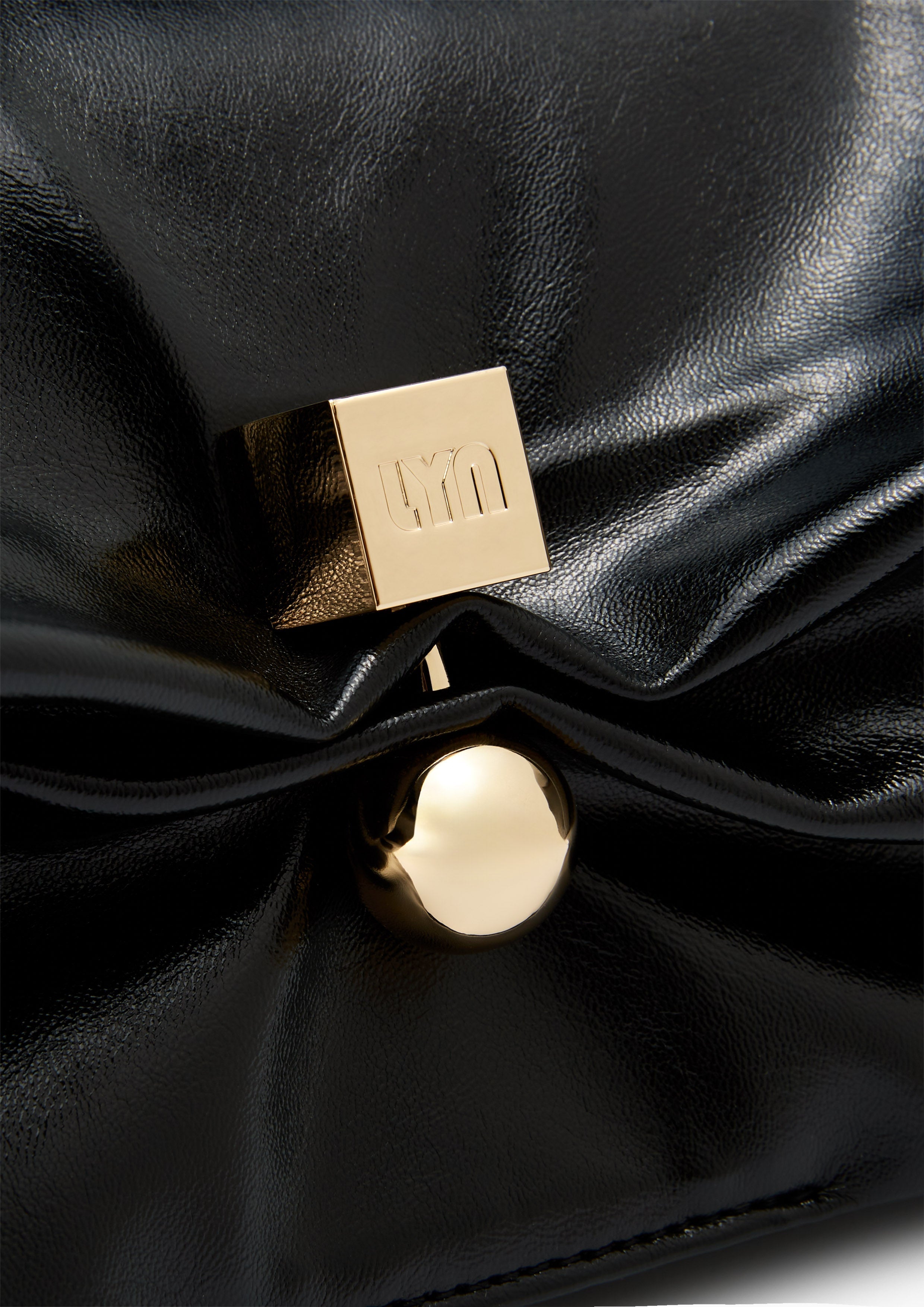 Yuki Clutch Crossbody Bag - Black