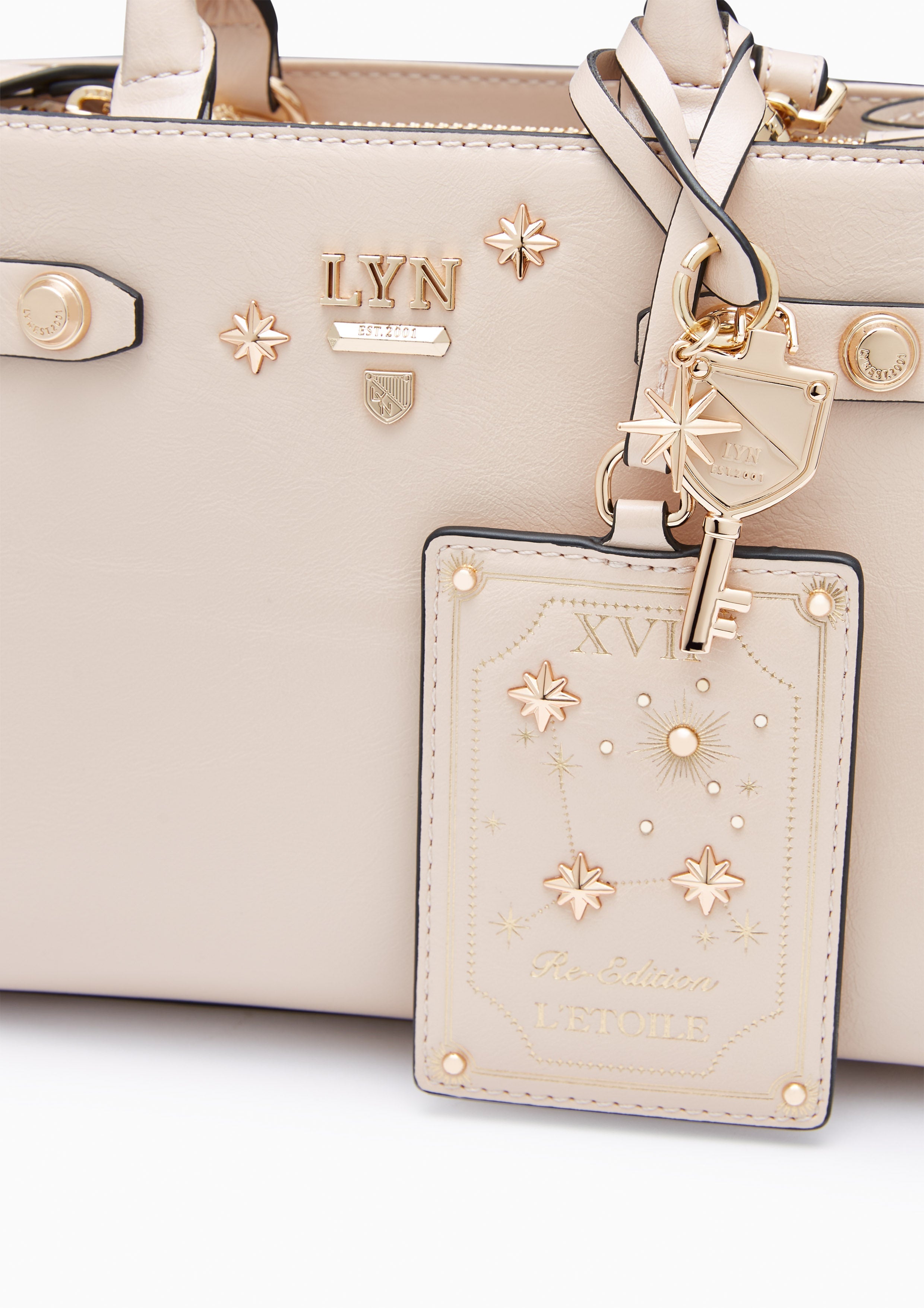 Astor Fineness Top S Handbag - Light Beige