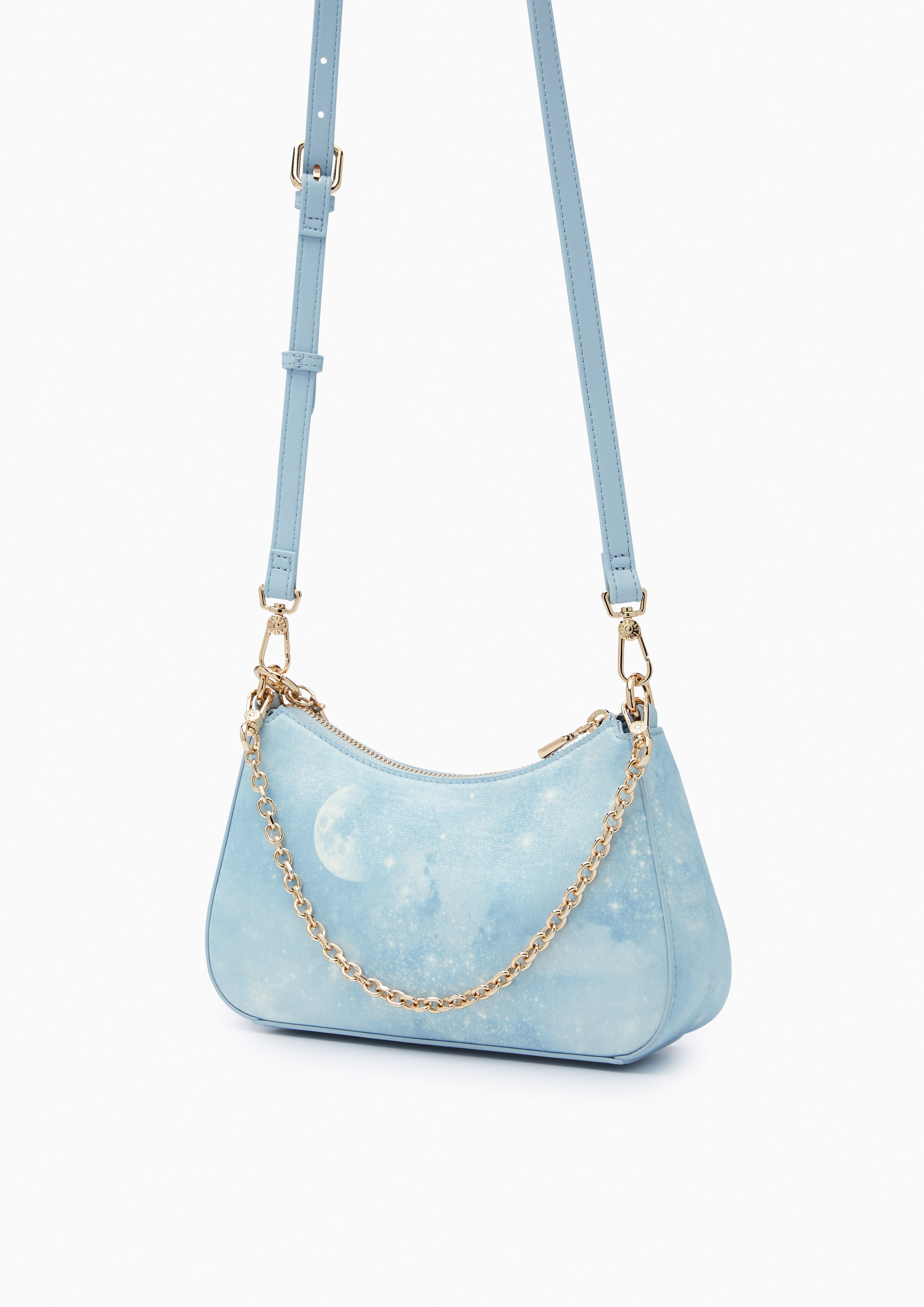 Cosmic Tricia Sky Shoulder Bag - Printed Blue