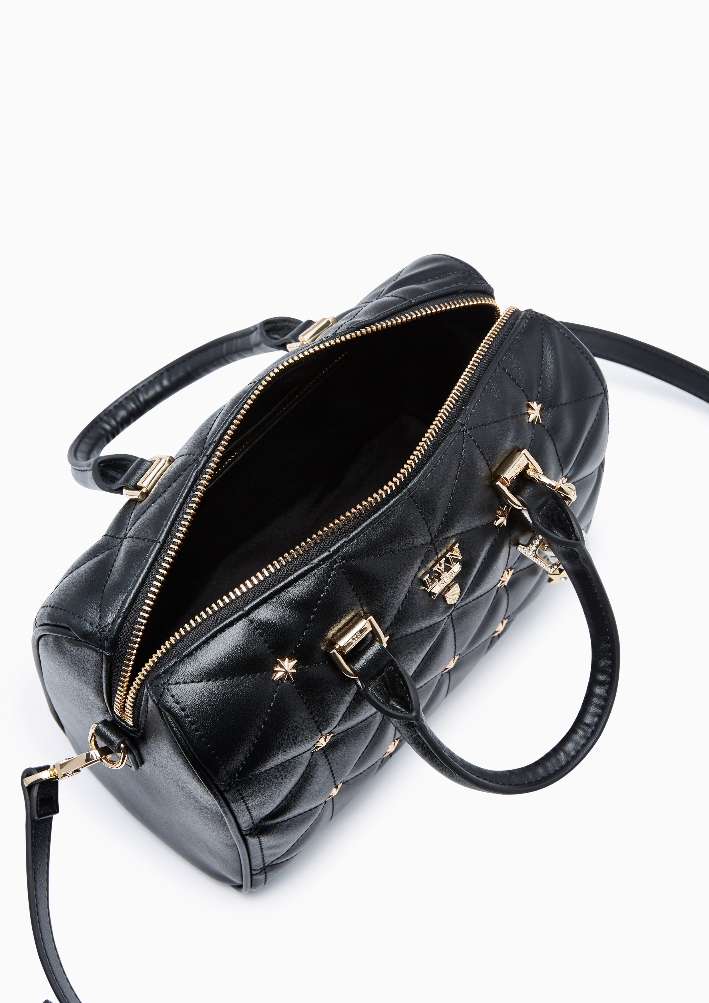 North Buton Star Duffle M Handbag - Black