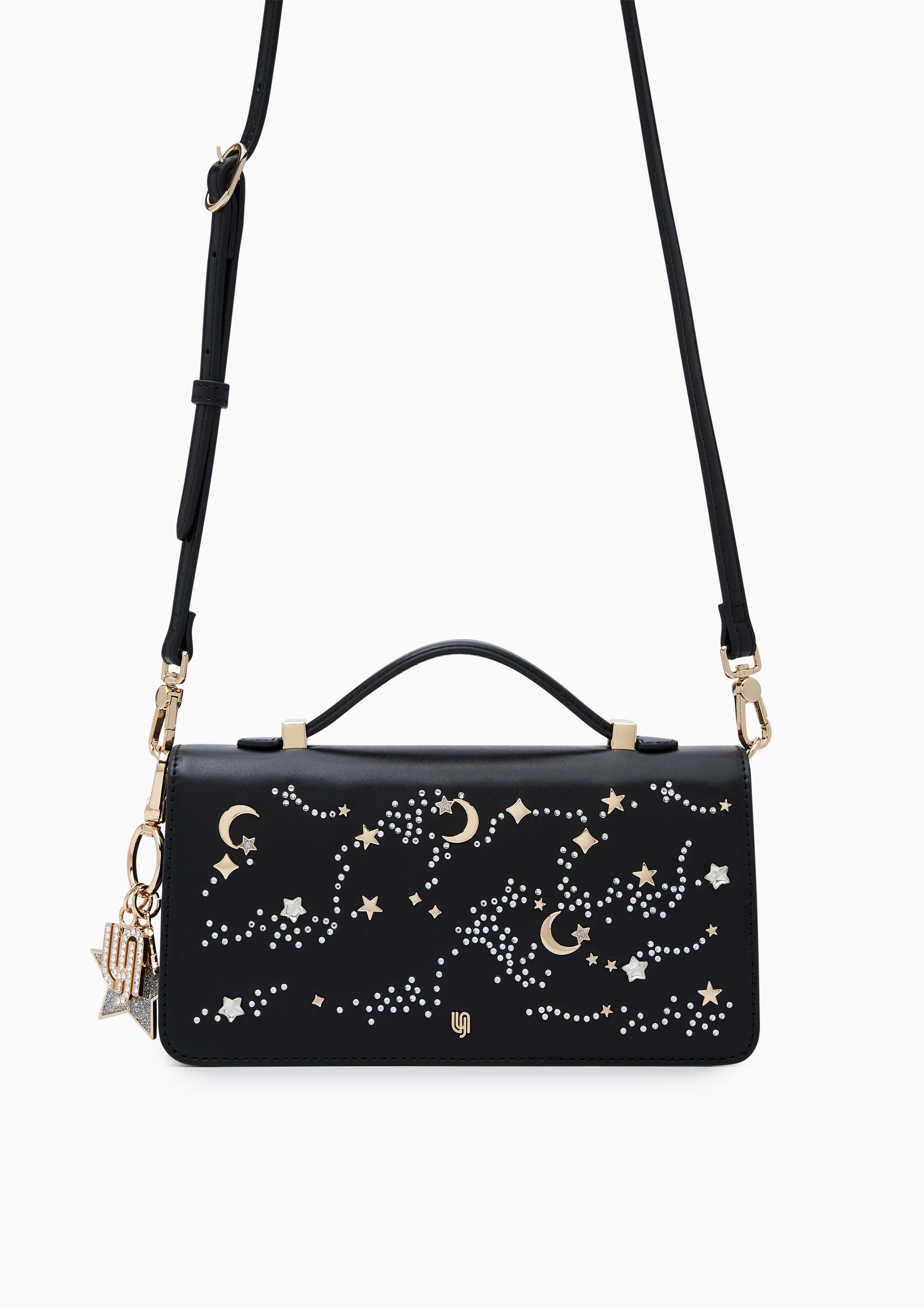 Stellar Infinite Top Handle Handbag - Black