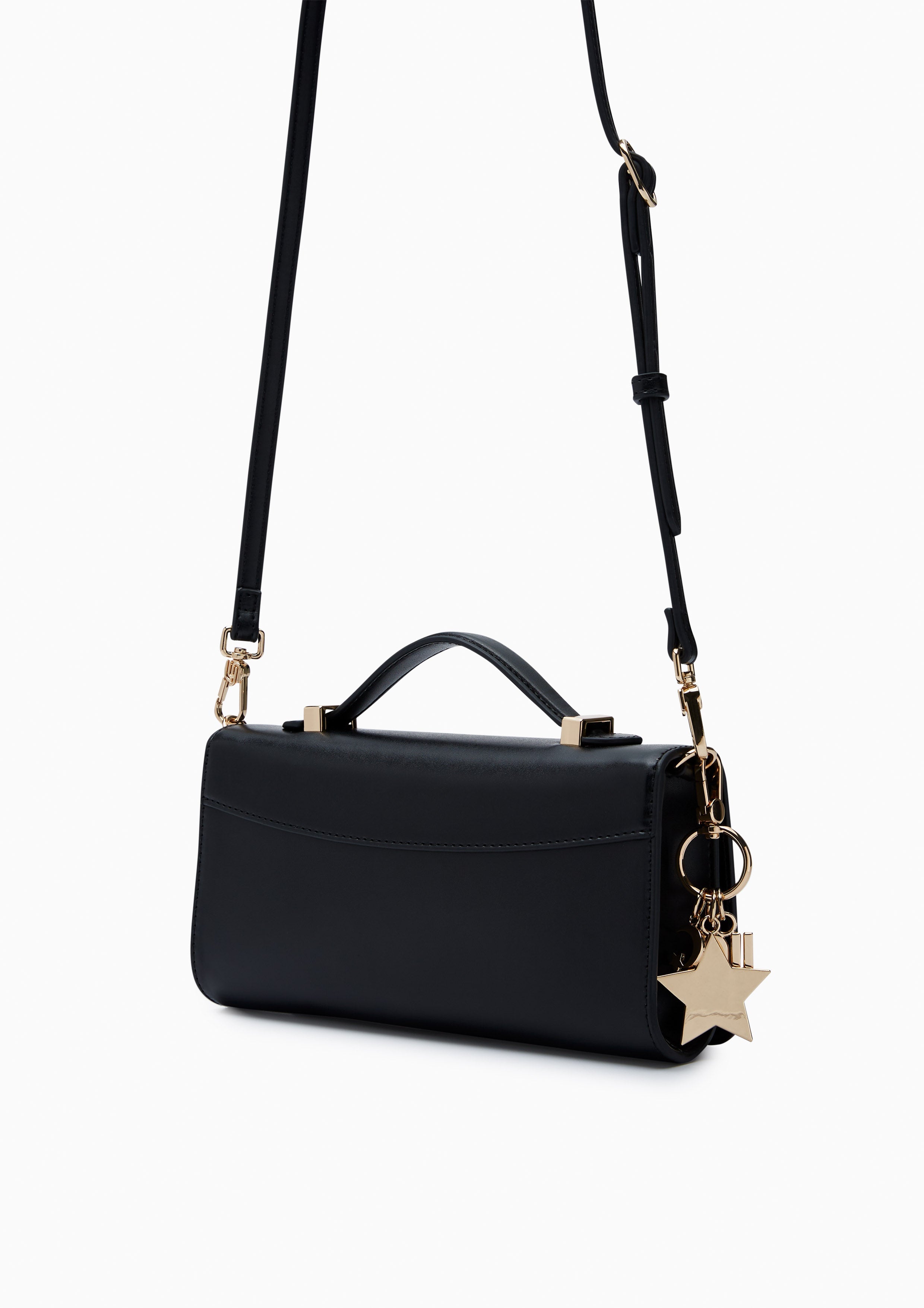 Stellar Infinite Top Handle Handbag - Black