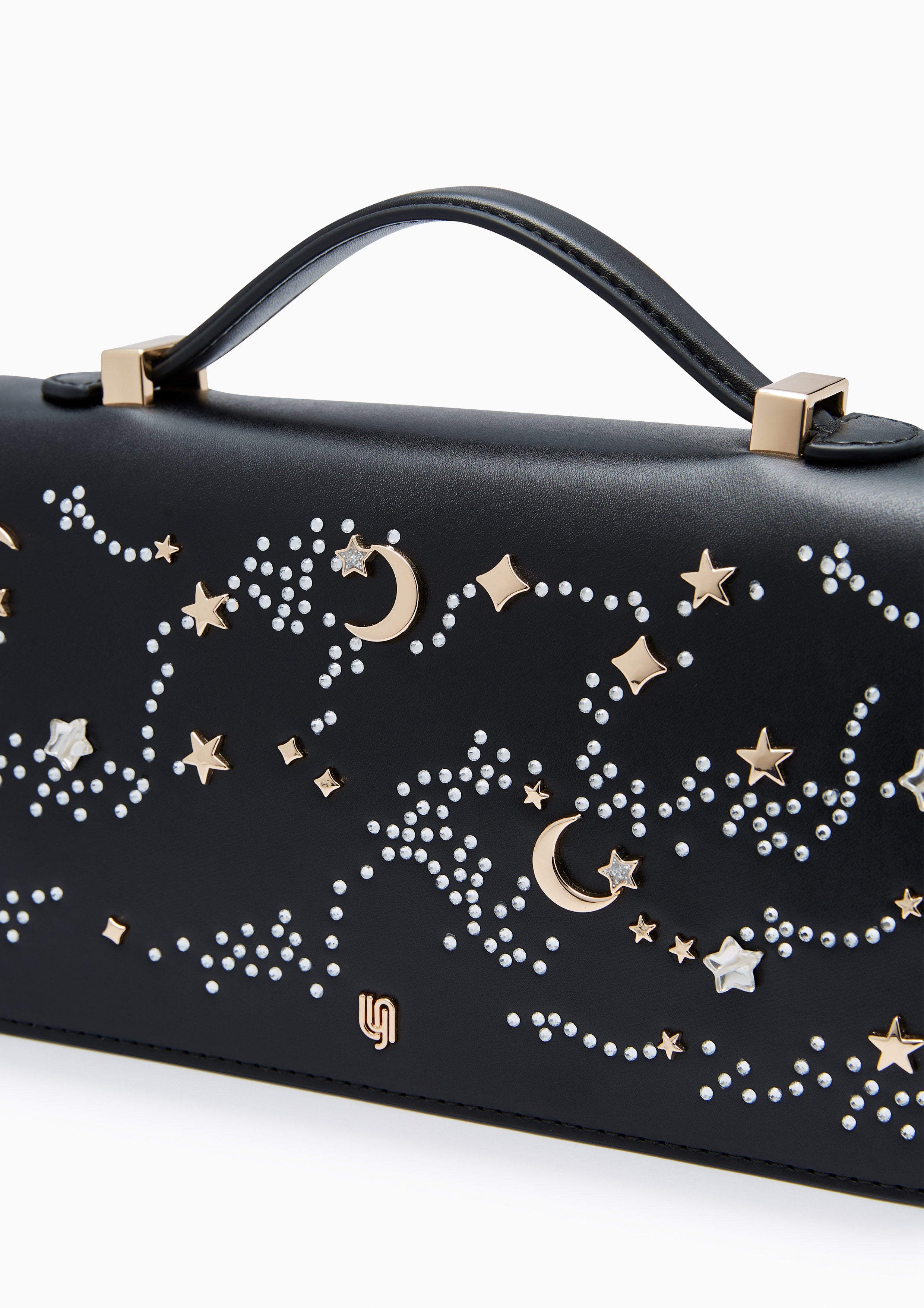 Stellar Infinite Top Handle Handbag - Black