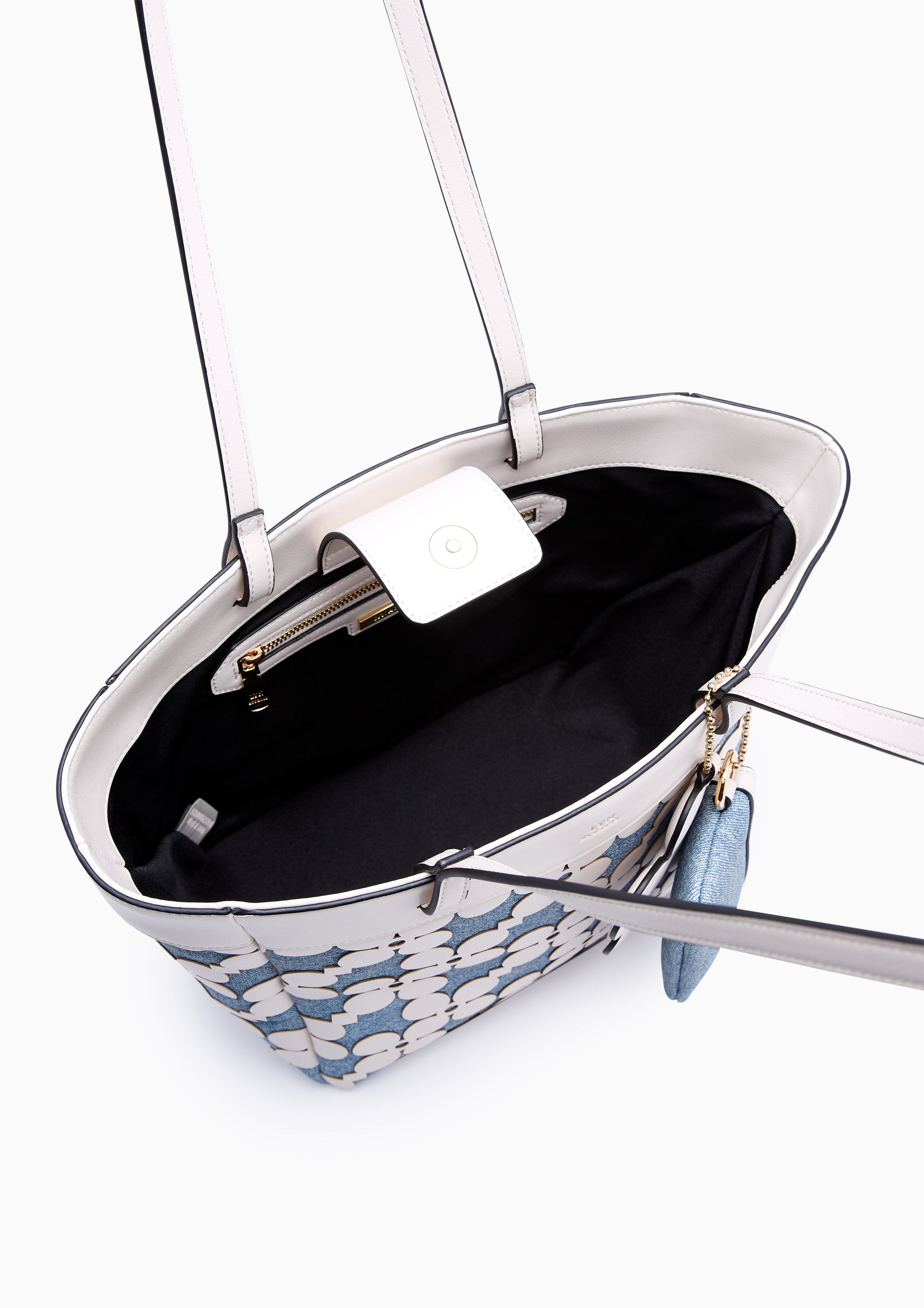 Corey  L Tote Bag - Blue Variation 2