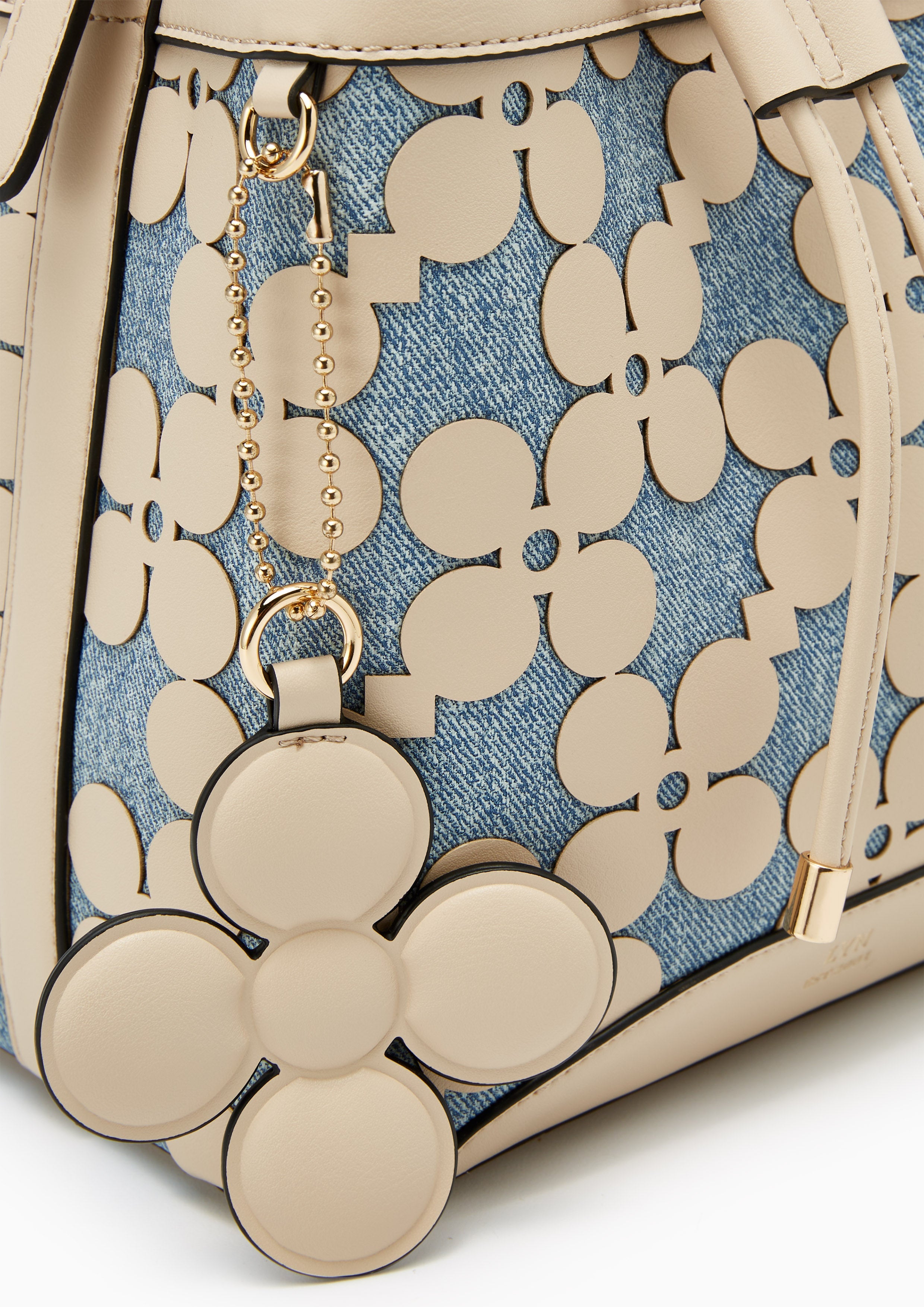 Corey  Bucket Bag - Blue Variation 2