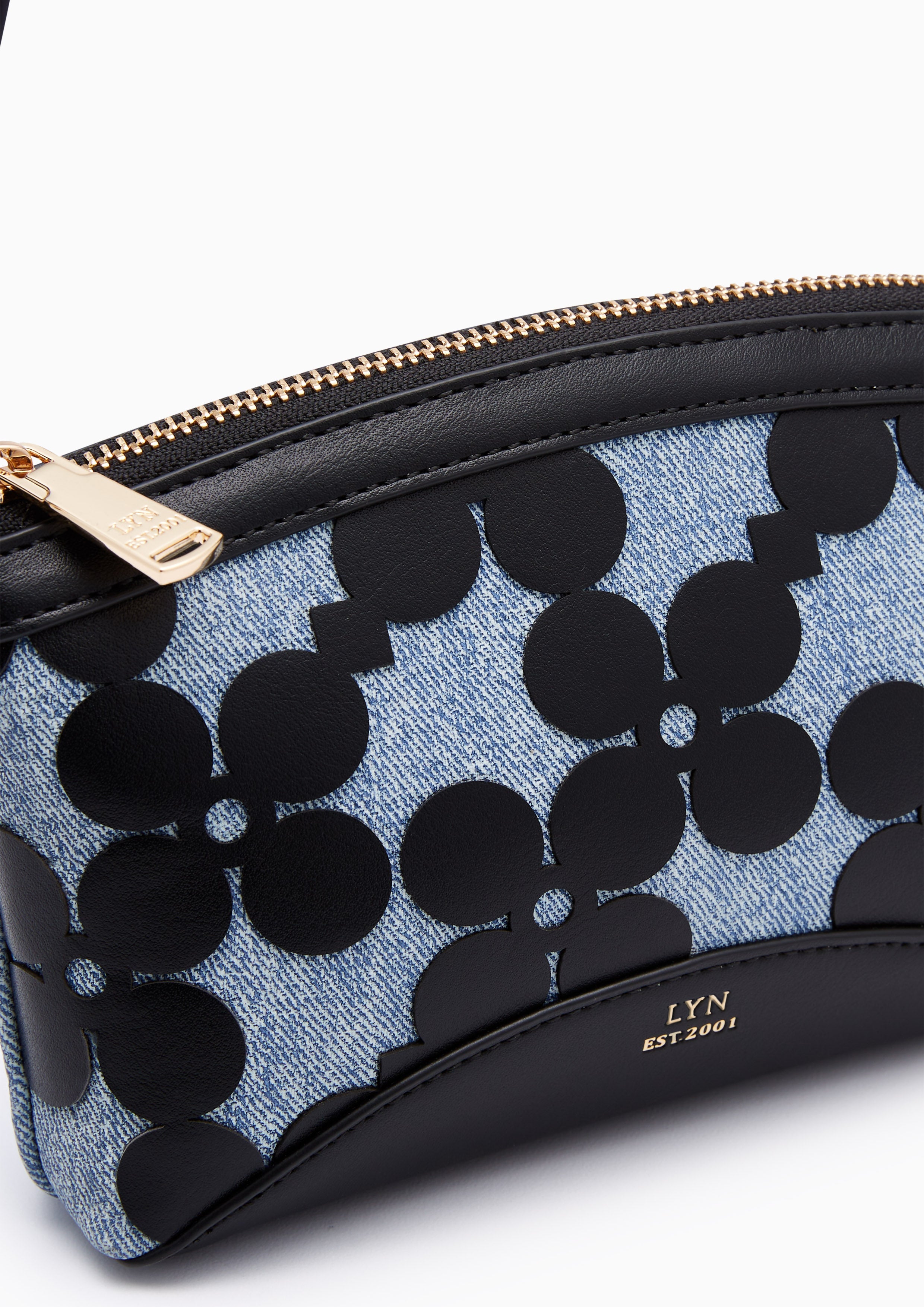 Corey Mini Crossbody Bag - Blue Variation 2