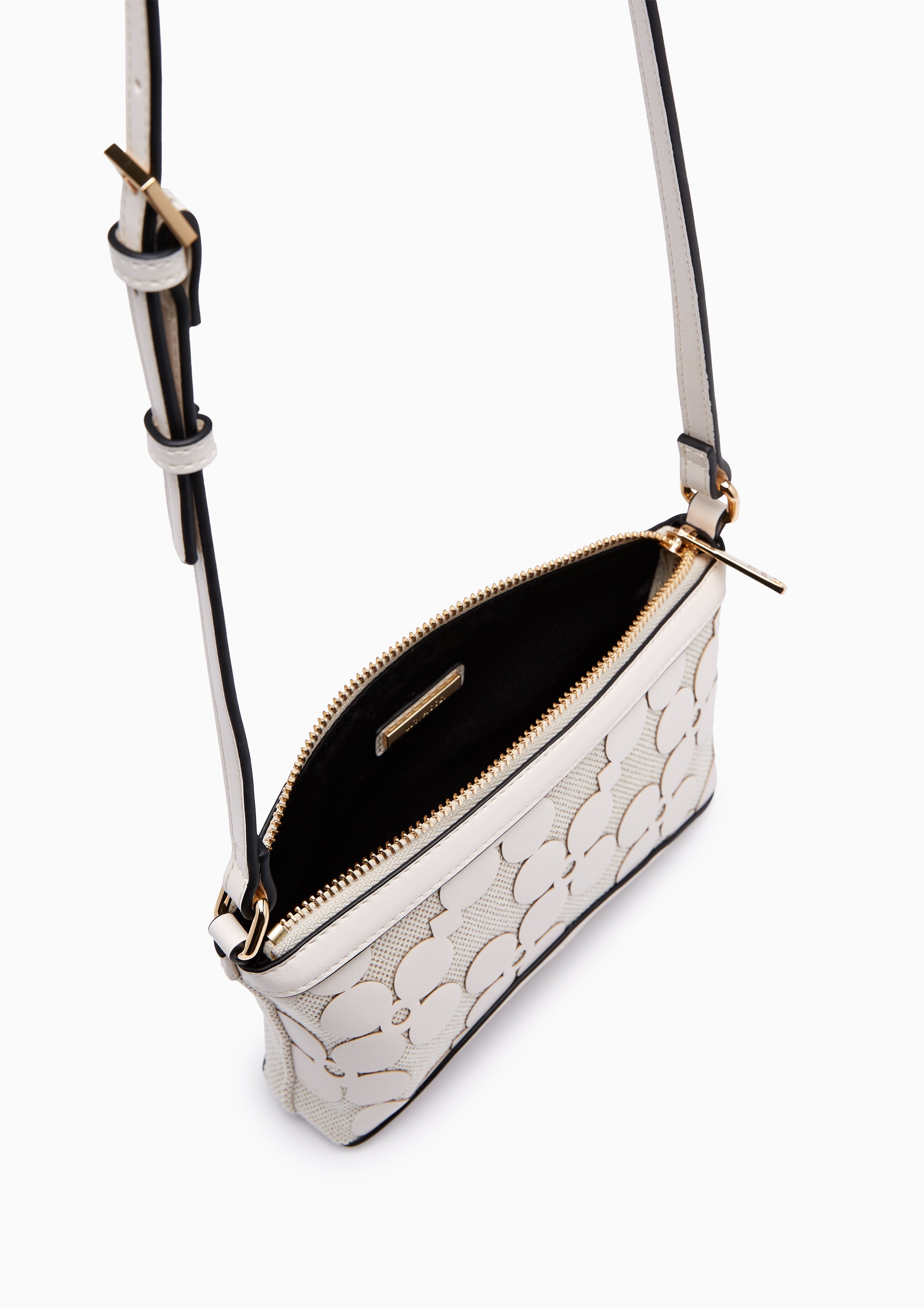 Corey Mini Crossbody Bag - White Variation 2
