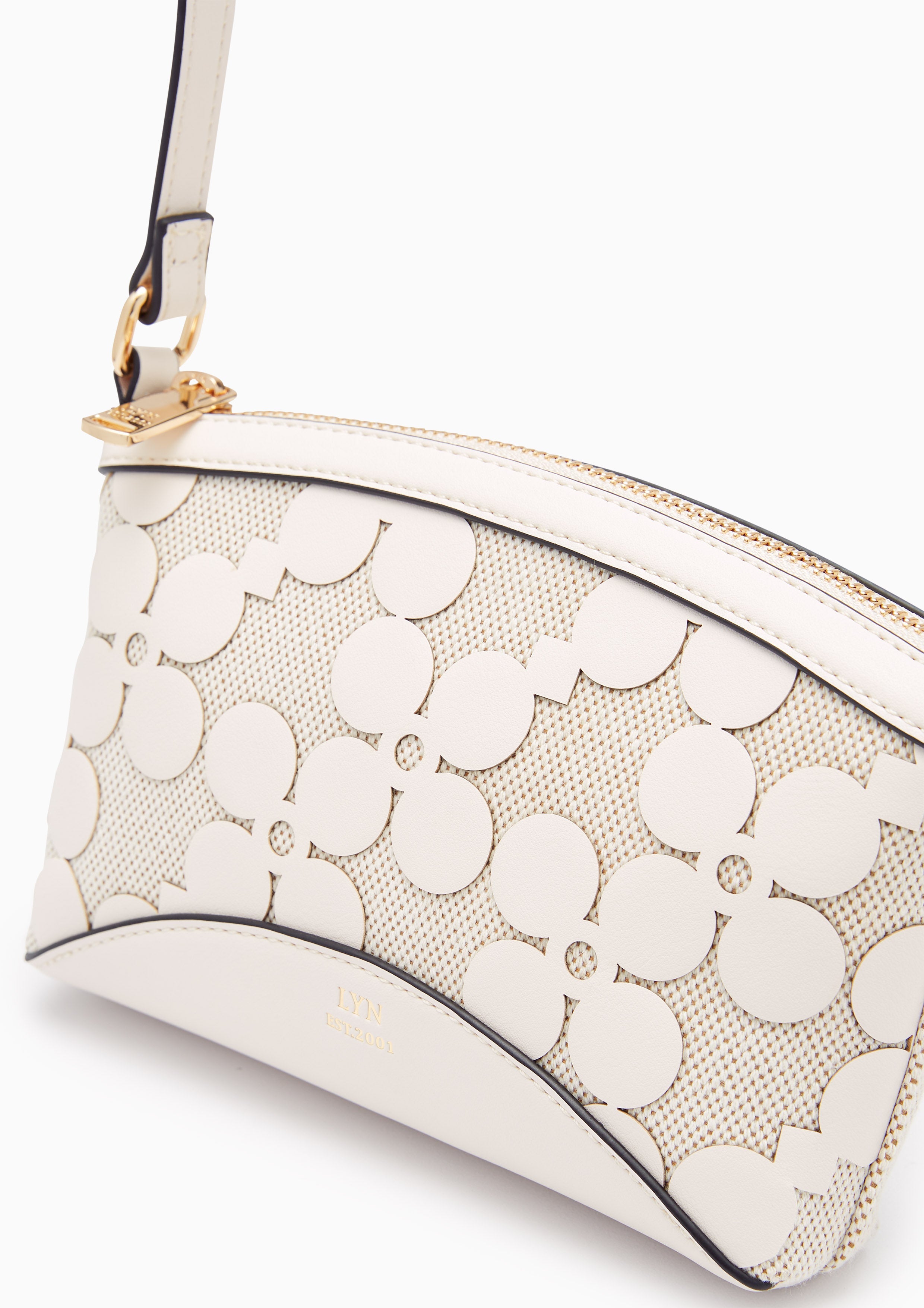 Corey Mini Crossbody Bag - White Variation 2