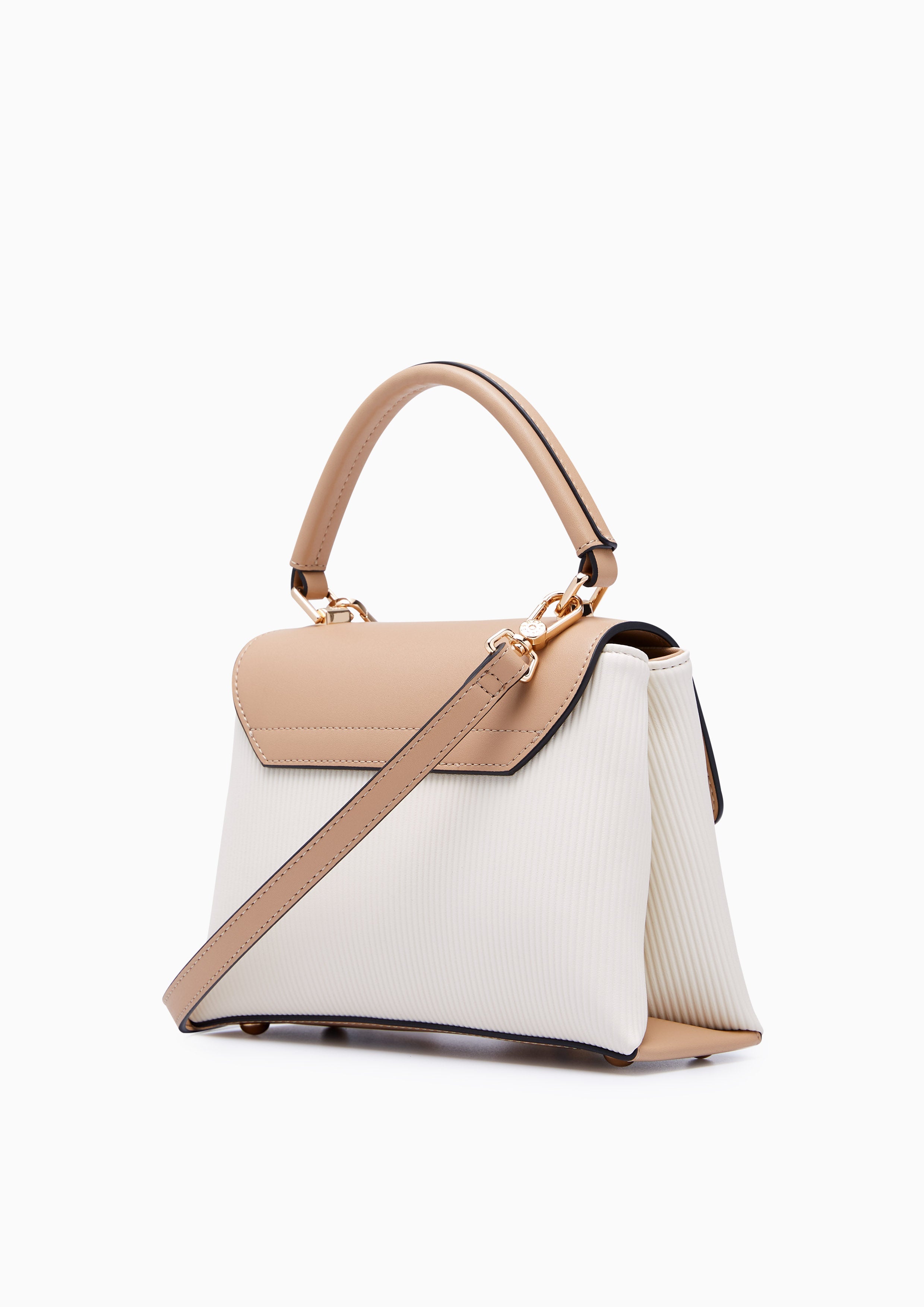 Harmony Top Handle Handbag - White Variation 2