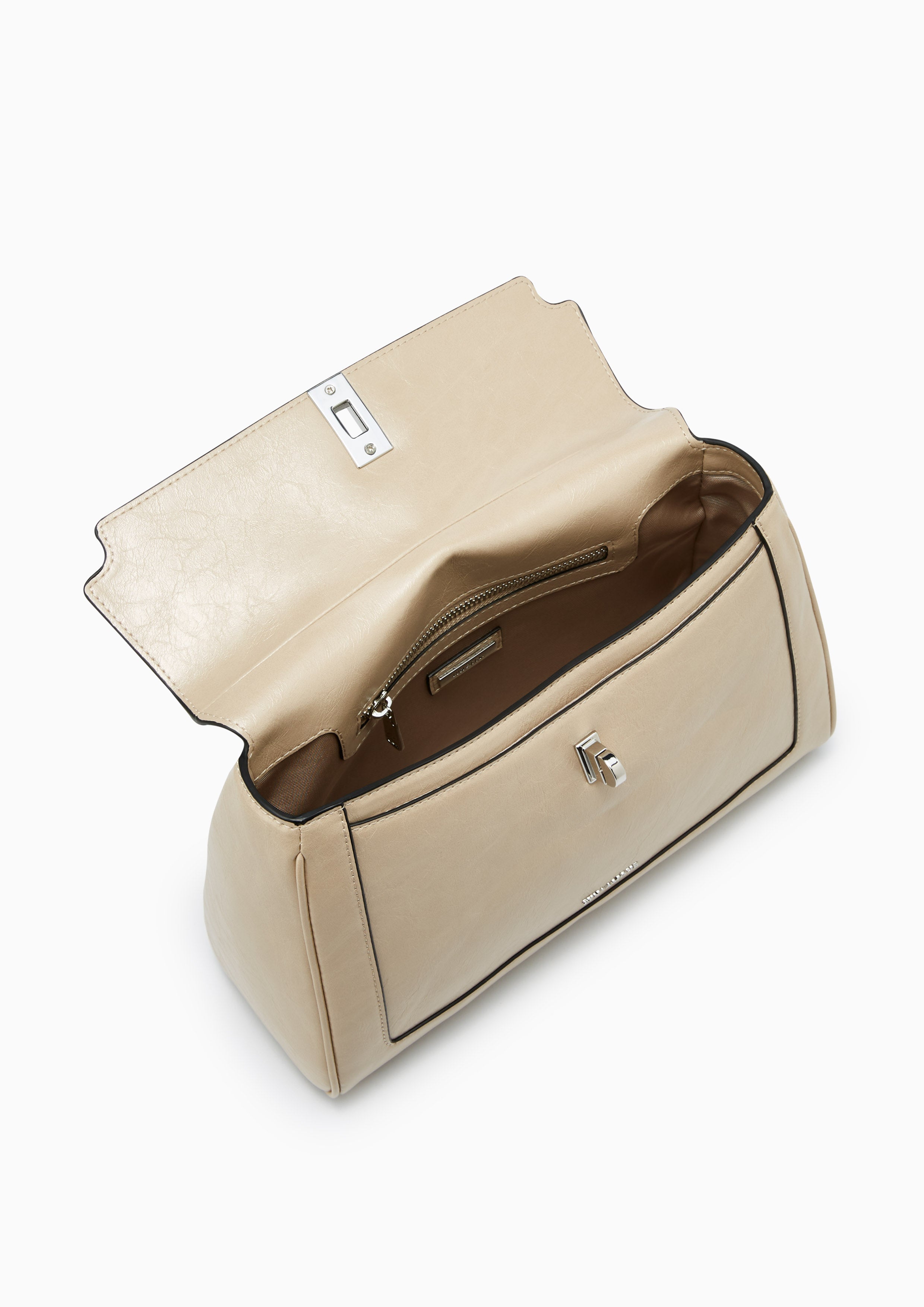 Cora L Shoulder Bag - Light Beige