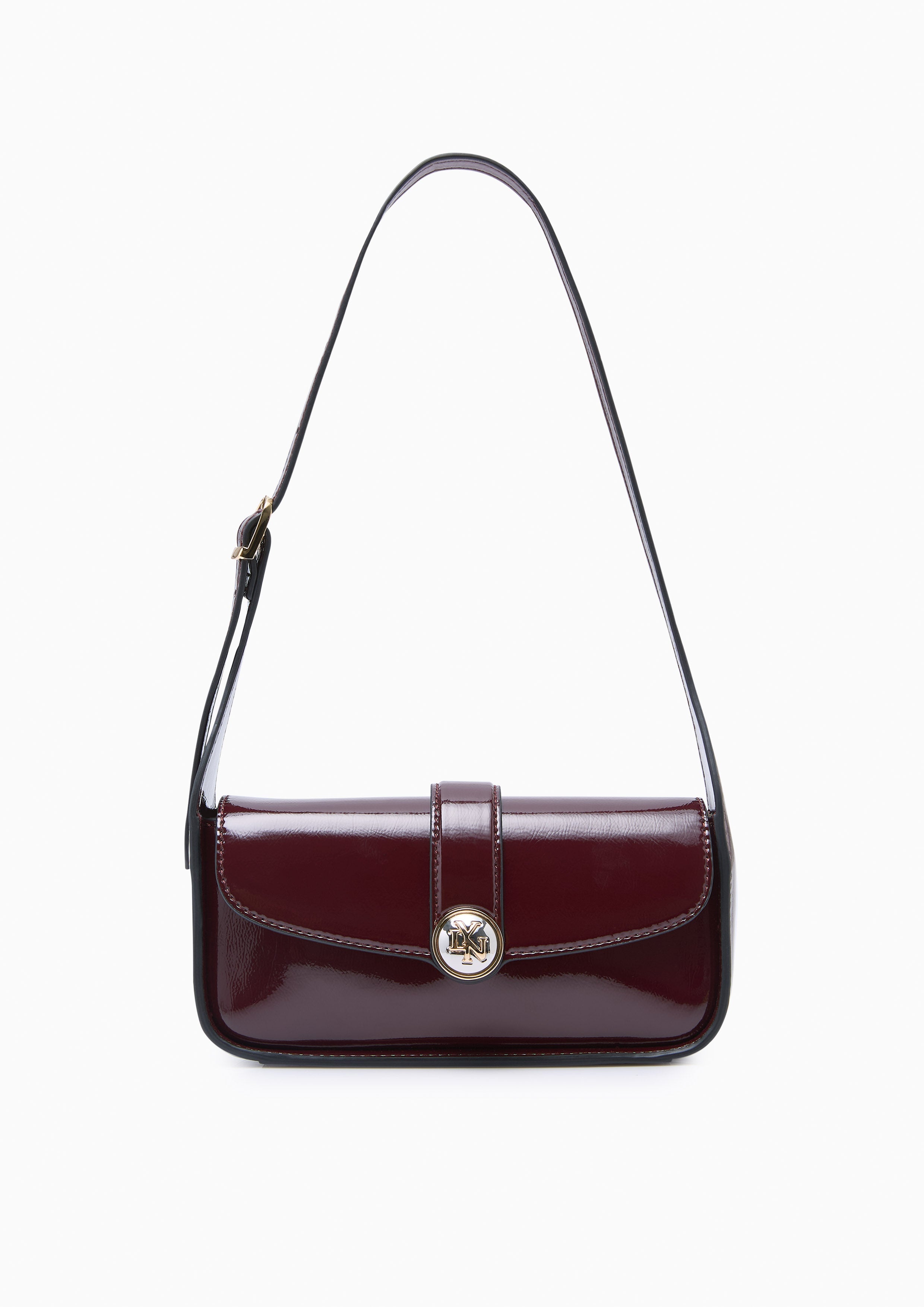Venus S Shoulder Bag - Dark Red
