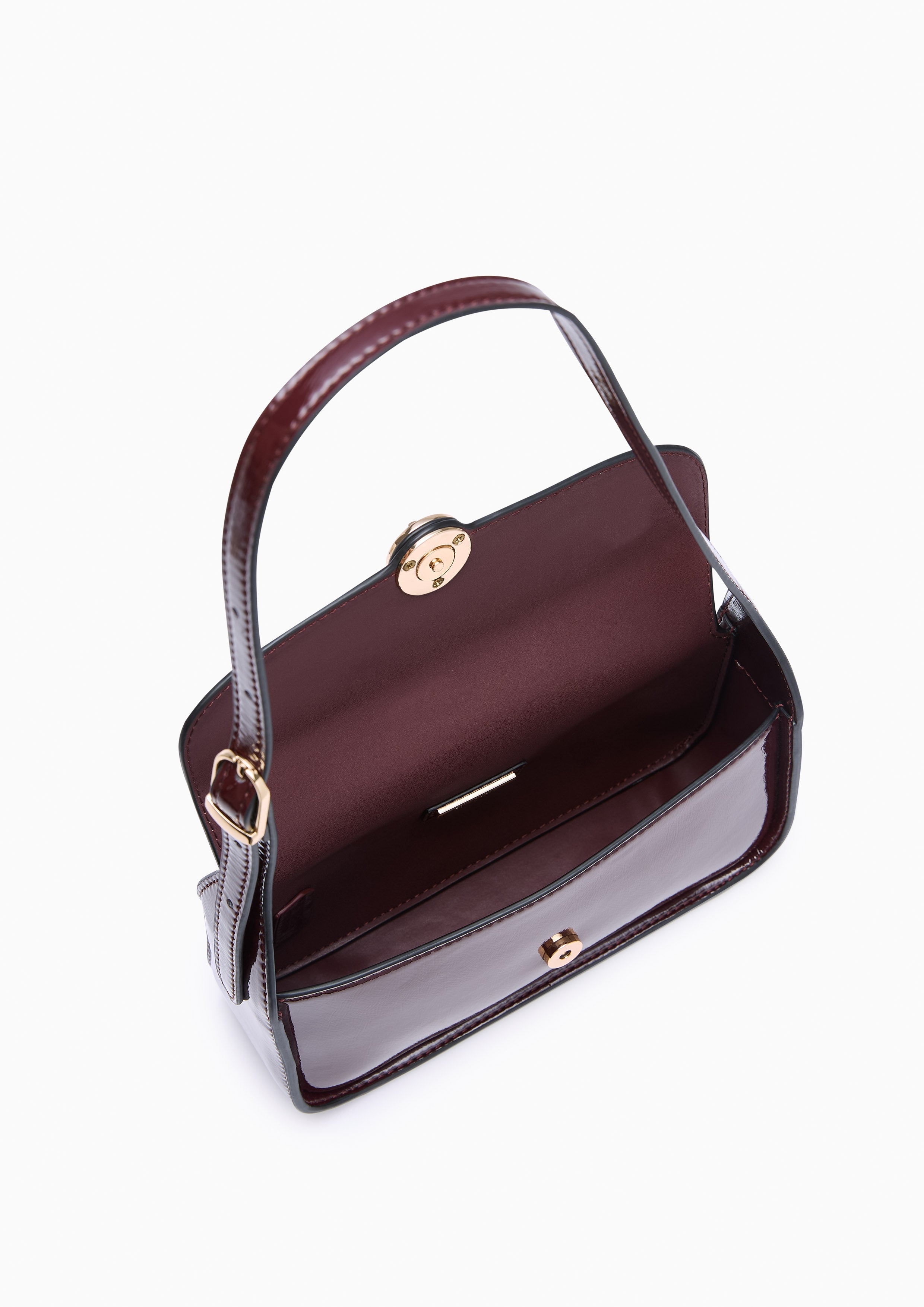 Venus S Shoulder Bag - Dark Red