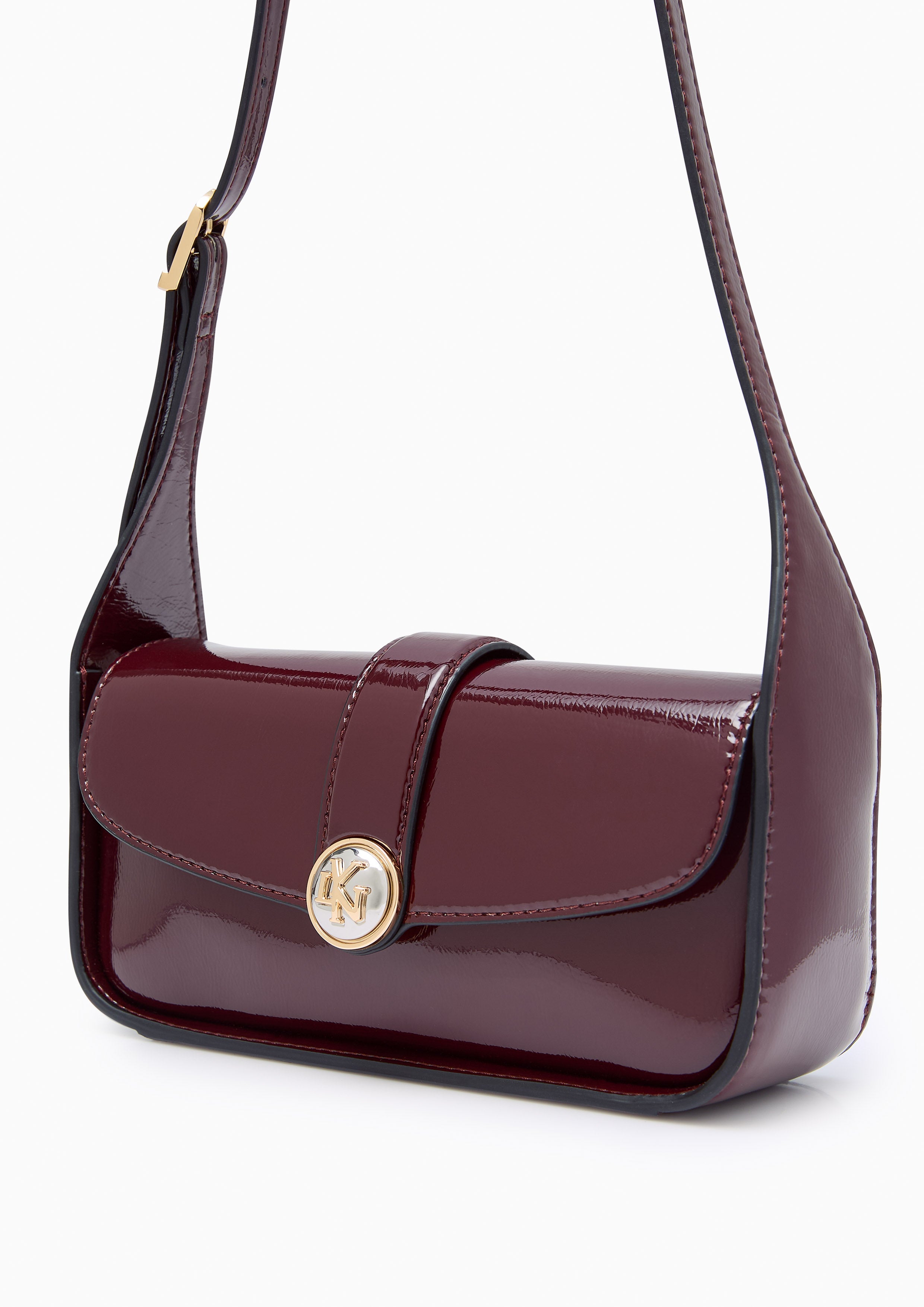 Venus S Shoulder Bag - Dark Red