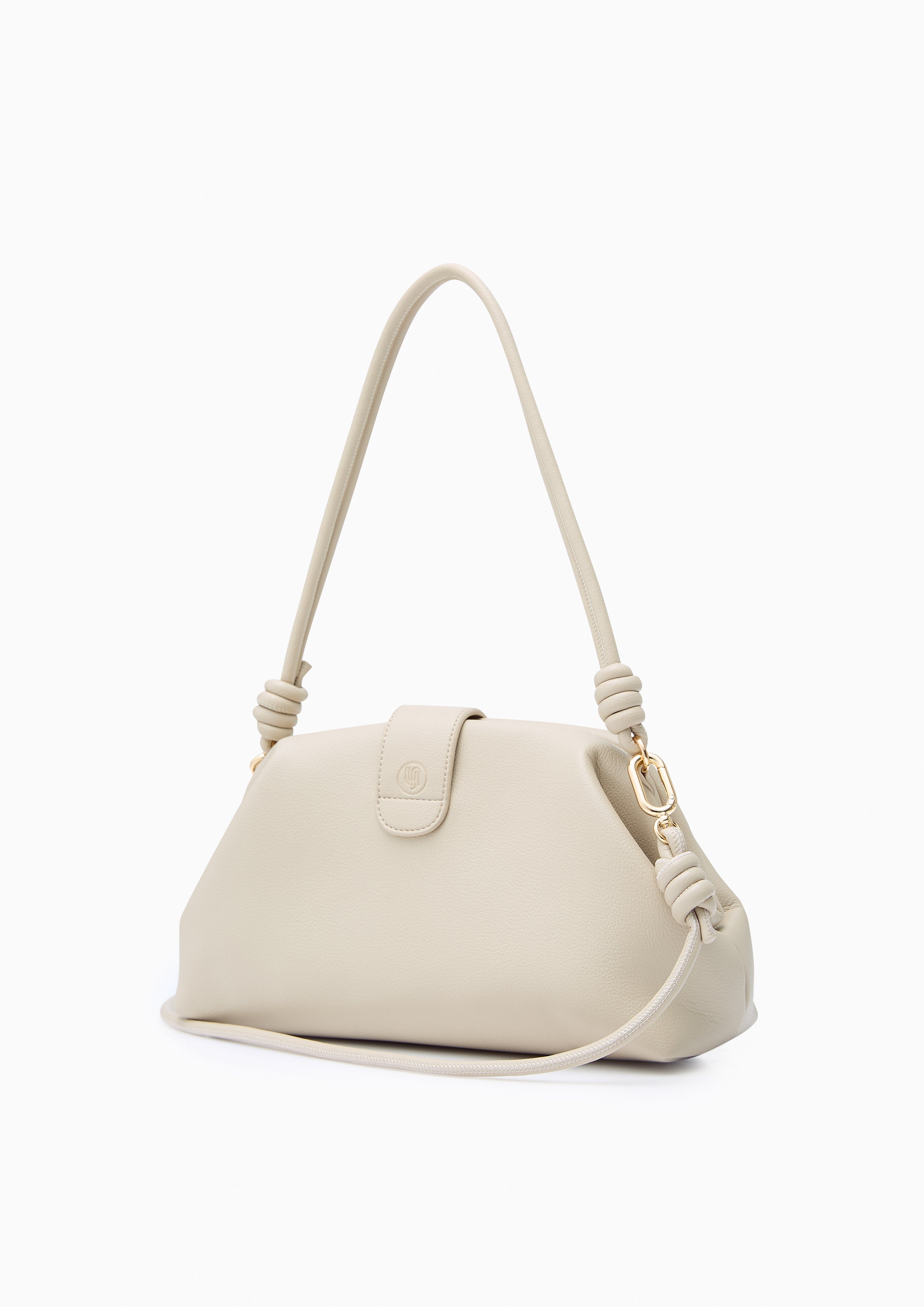 Pillow Crossbody Bag - Light Beige