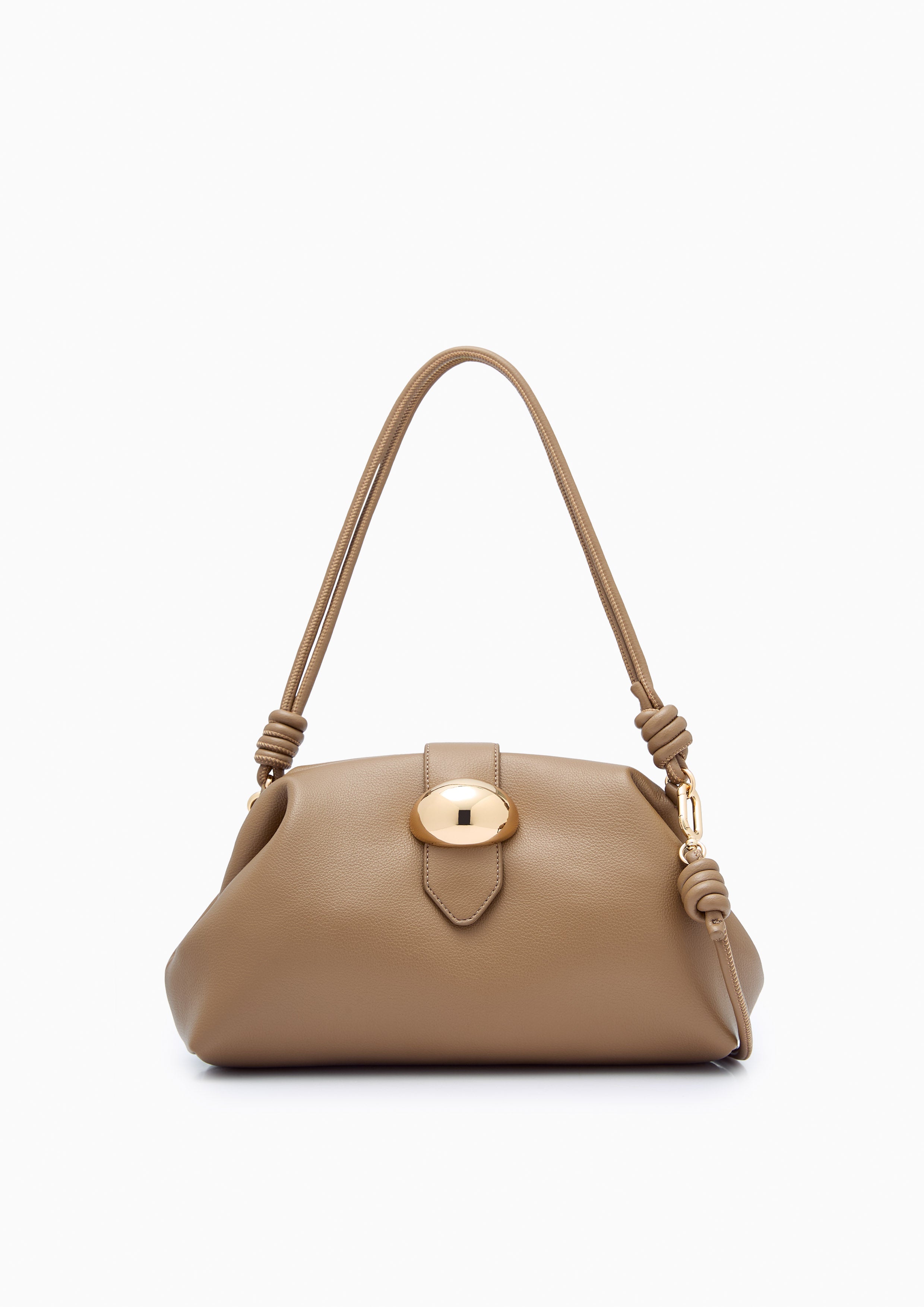 Pillow Crossbody Bag - Brown