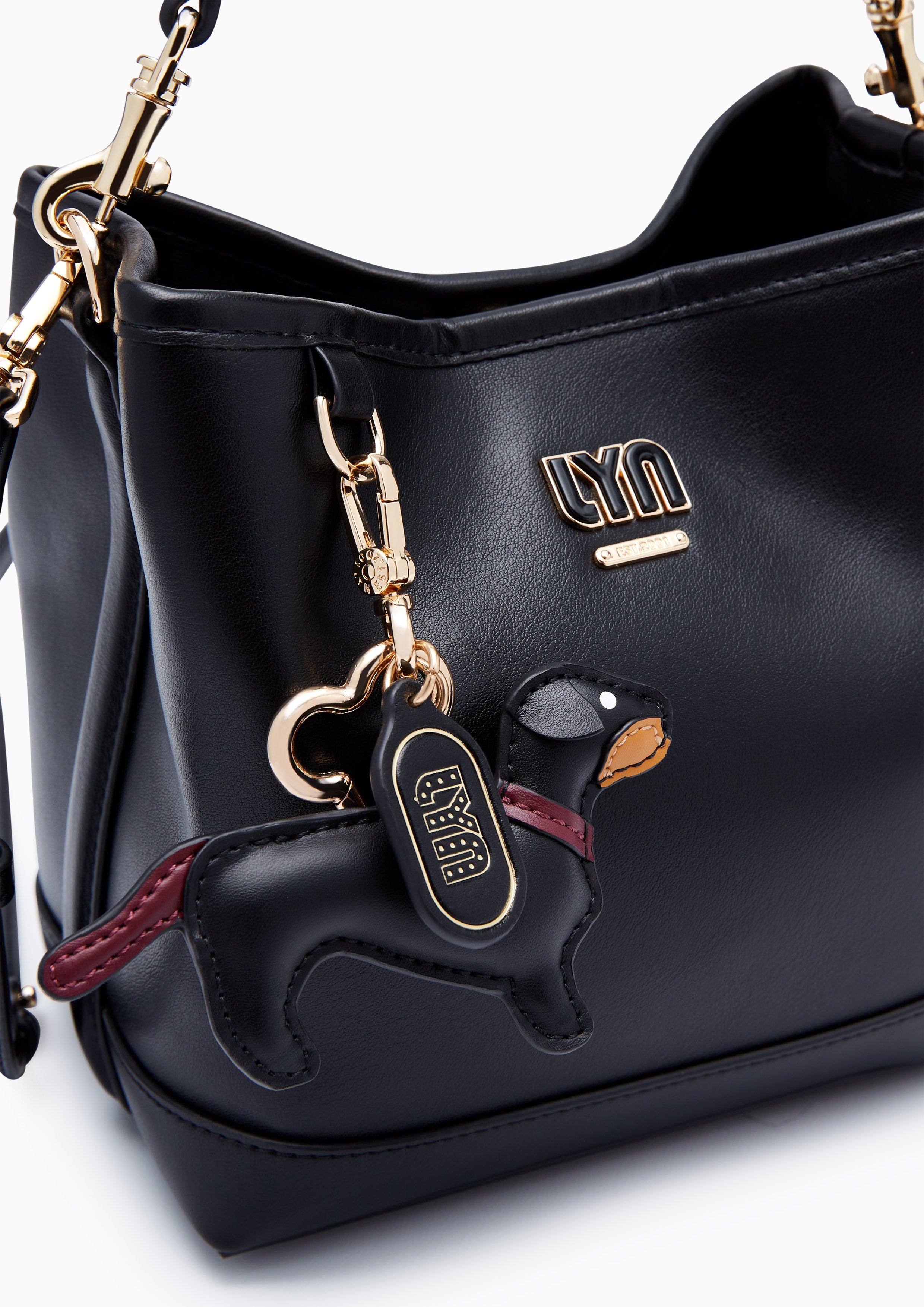 Cadena Bucket Bag - Black