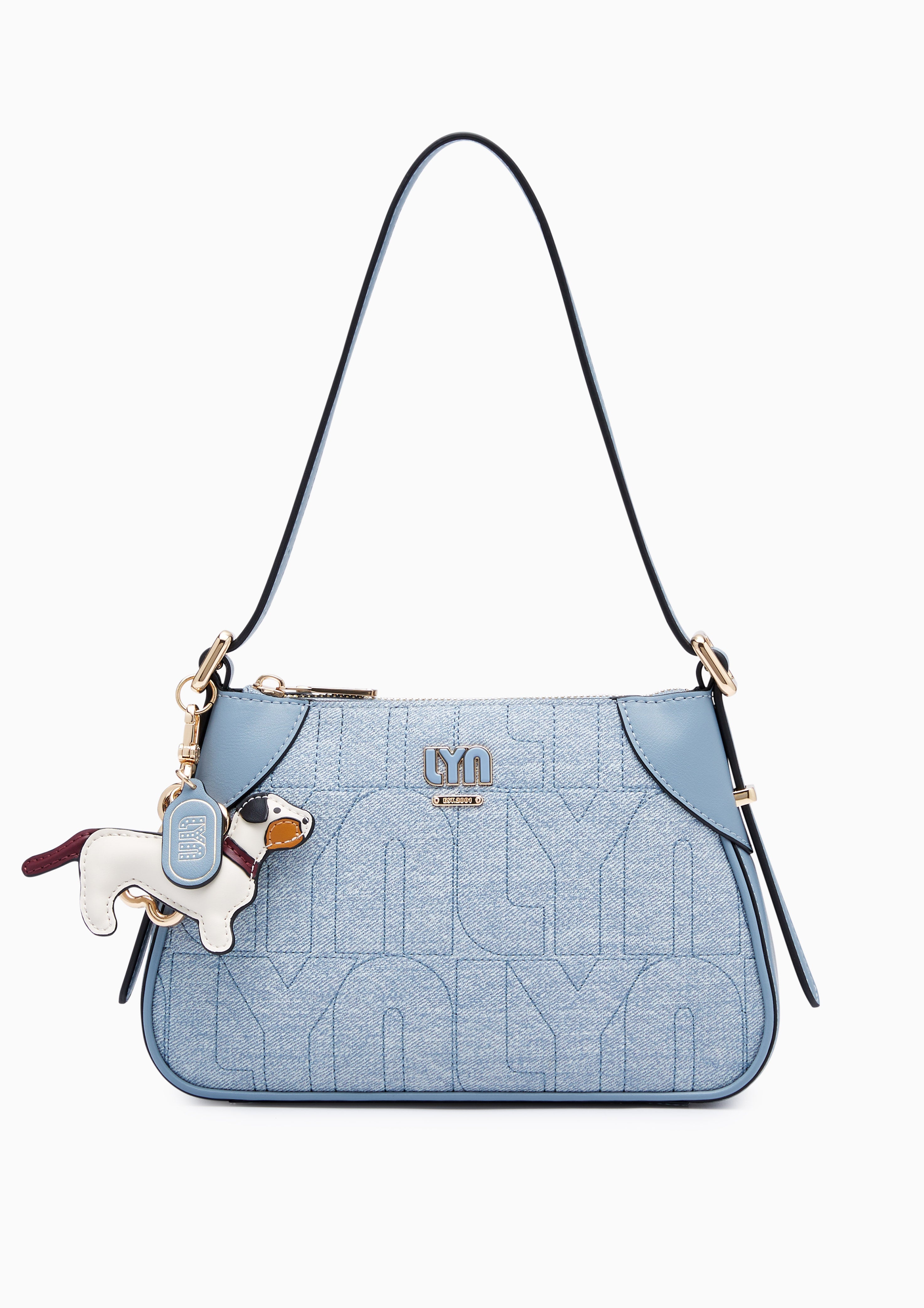 Cadena S Shoulder Bag - Blue Variation 2