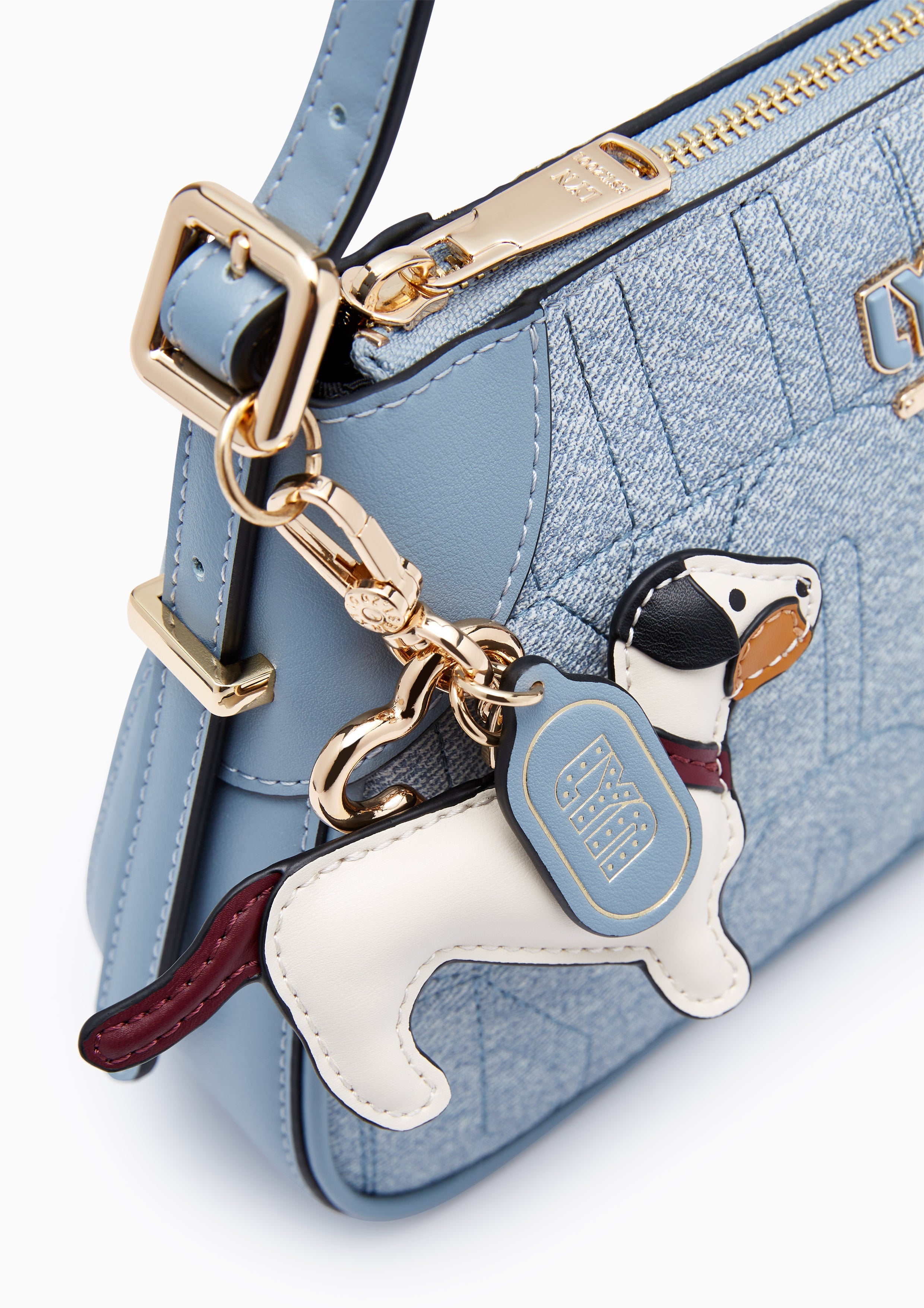 Cadena S Shoulder Bag - Blue Variation 2