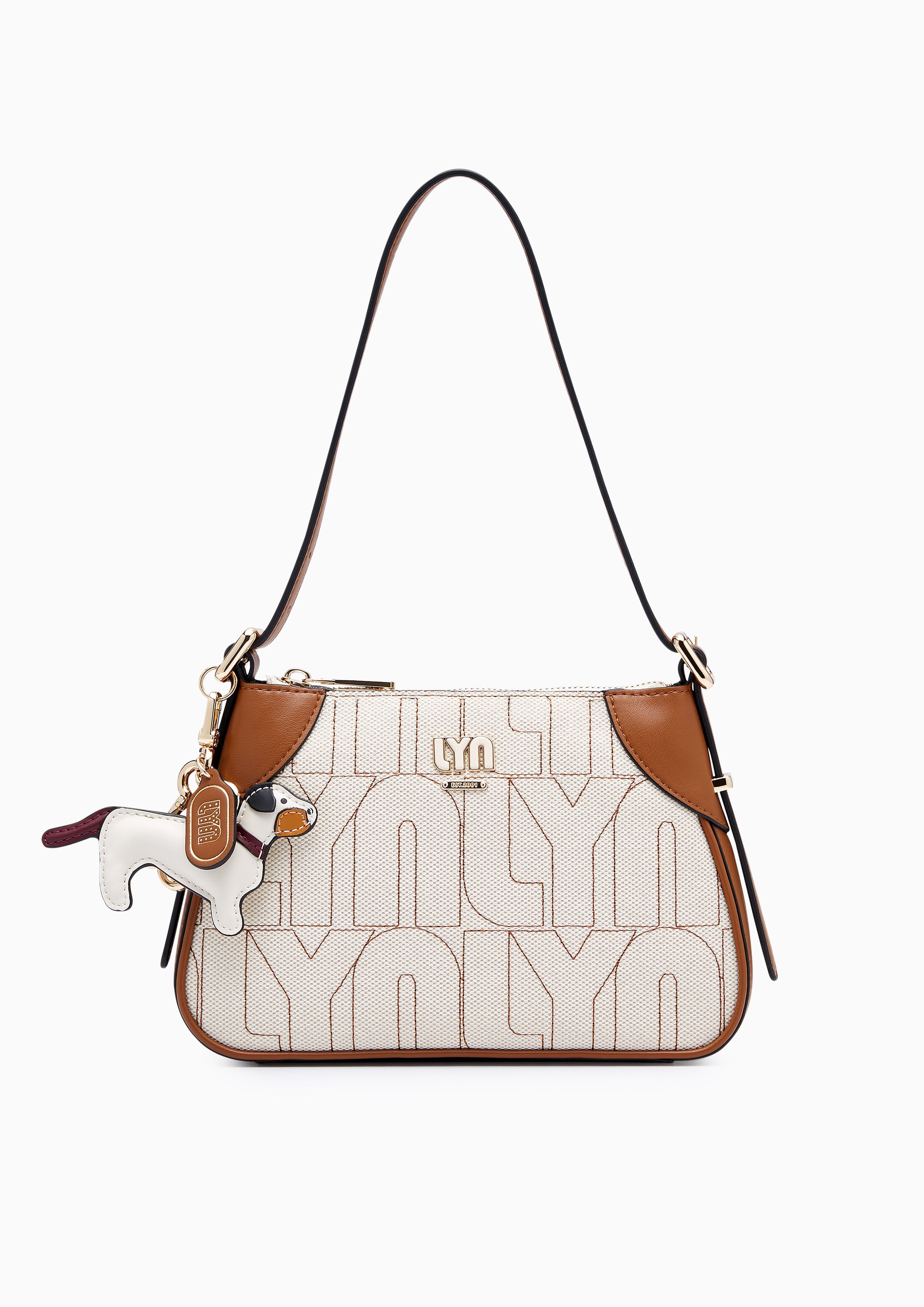 Cadena S Shoulder Bag - Brown
