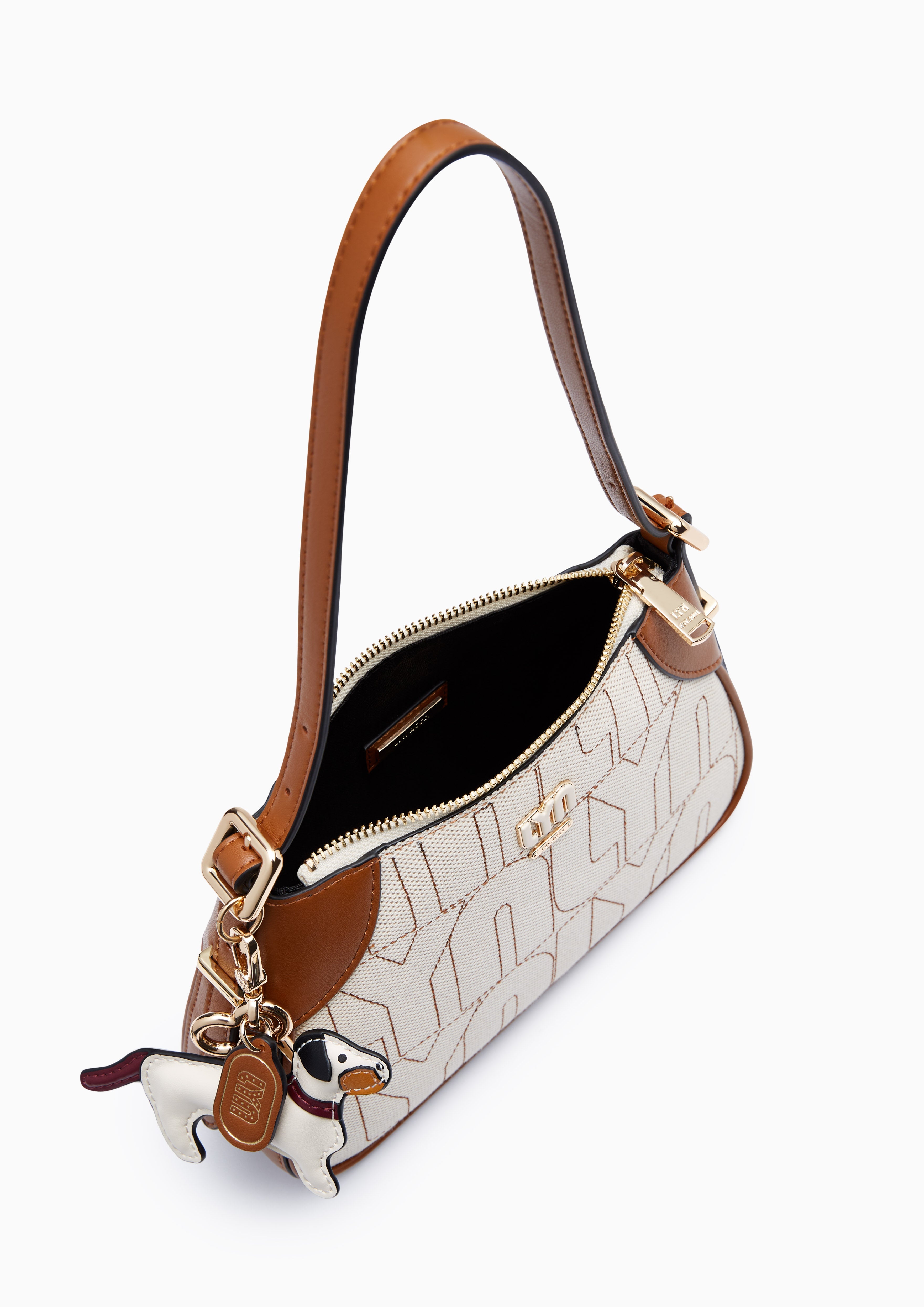 Cadena S Shoulder Bag - Brown