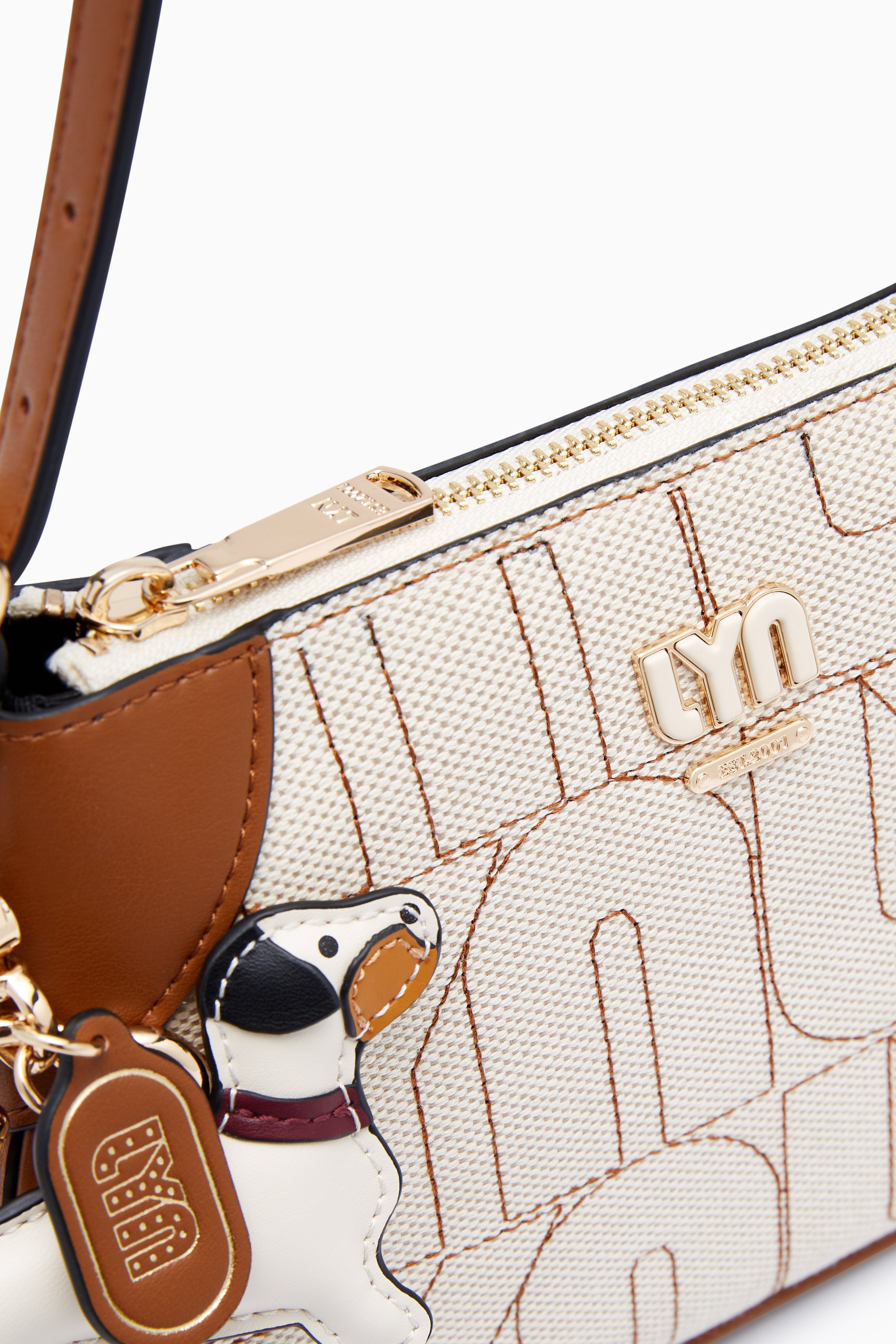 Cadena S Shoulder Bag - Brown