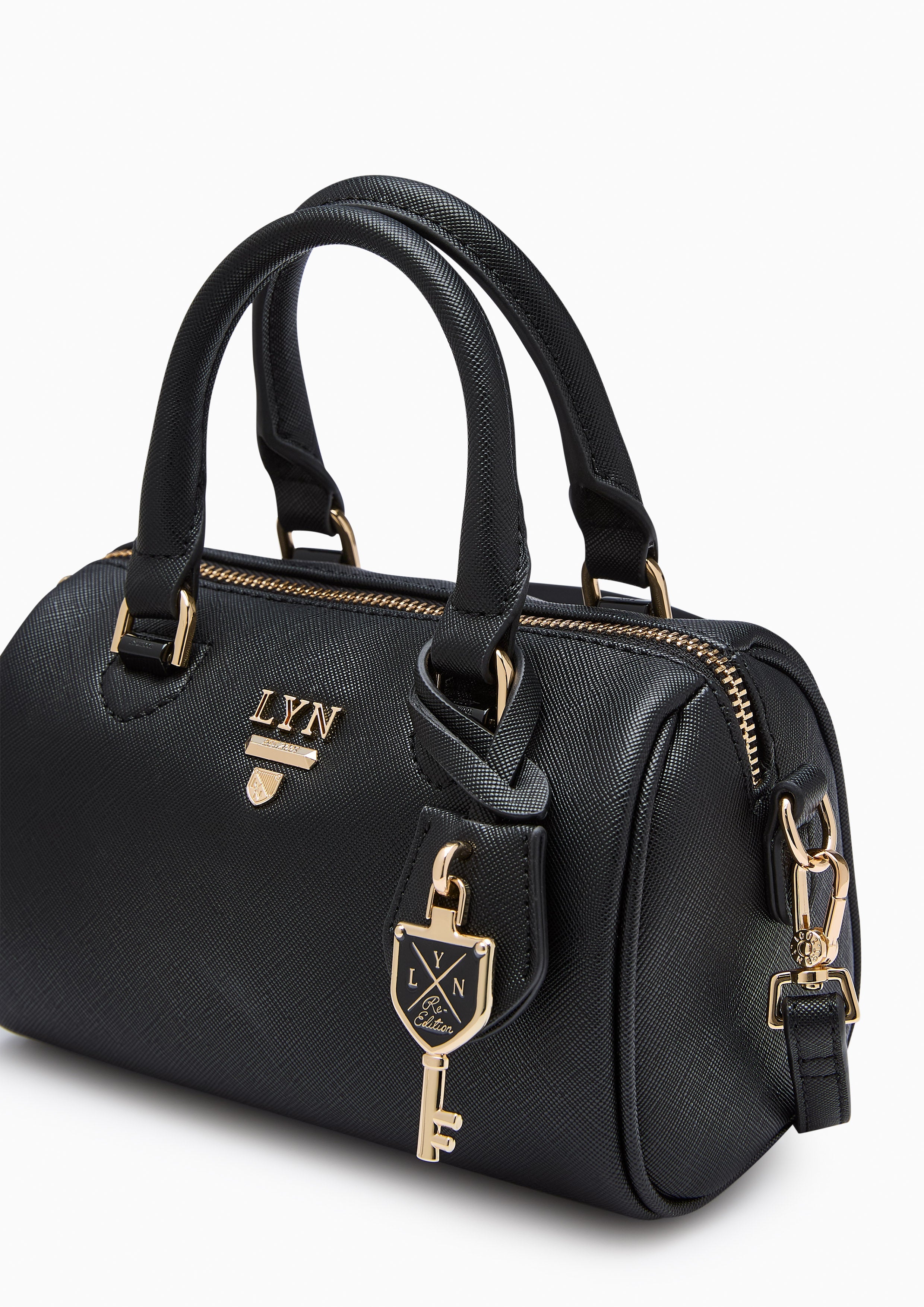 Re-Edit Burton Duffle S Crossbody Bag - Black